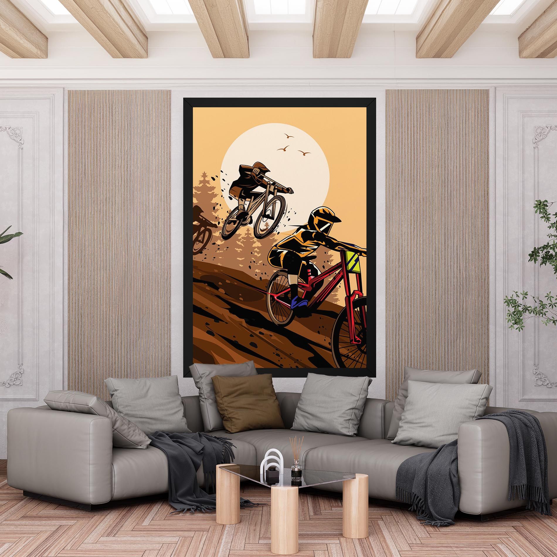 Downhill Bike mockup 6