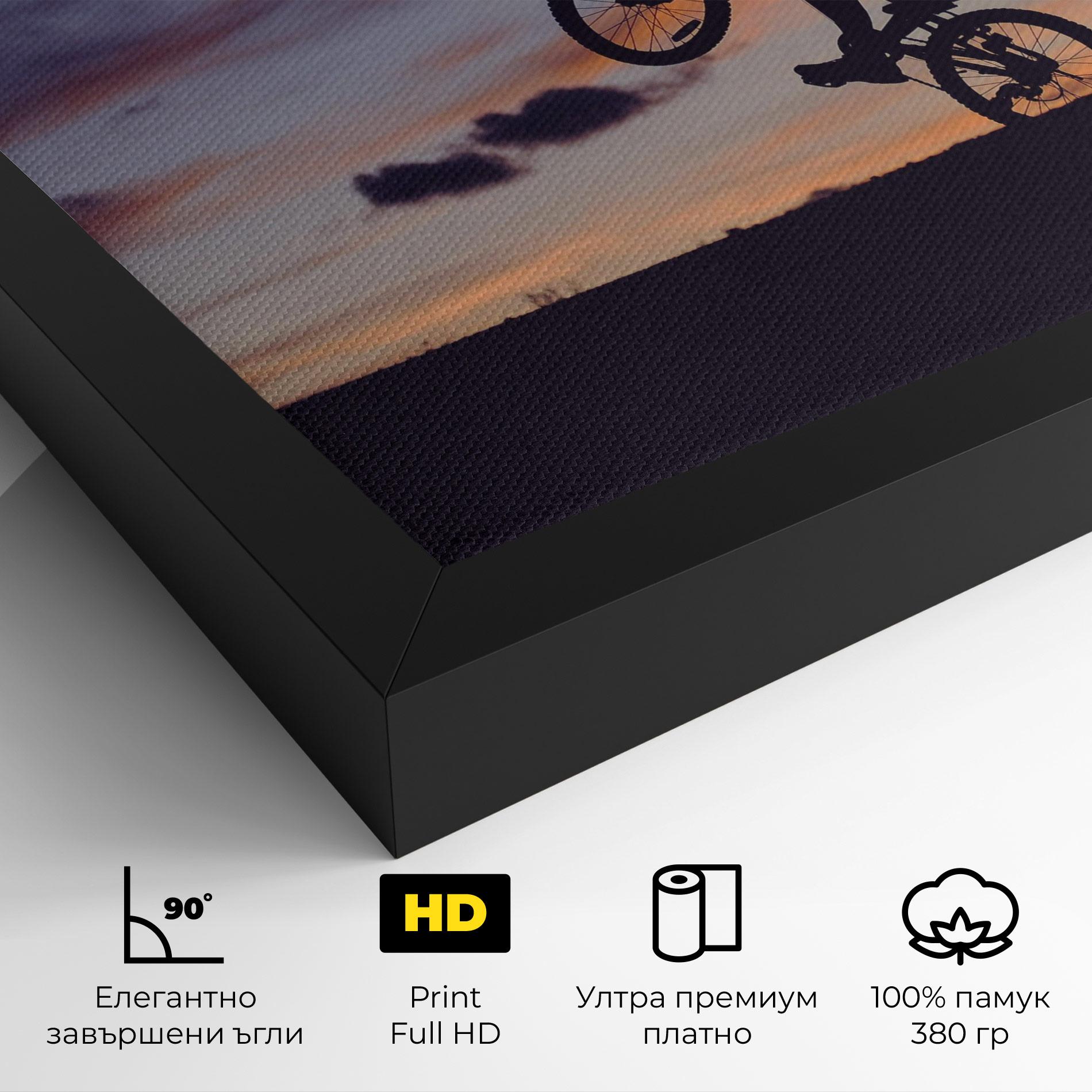Картина на платно Spin Speed mockup 4
