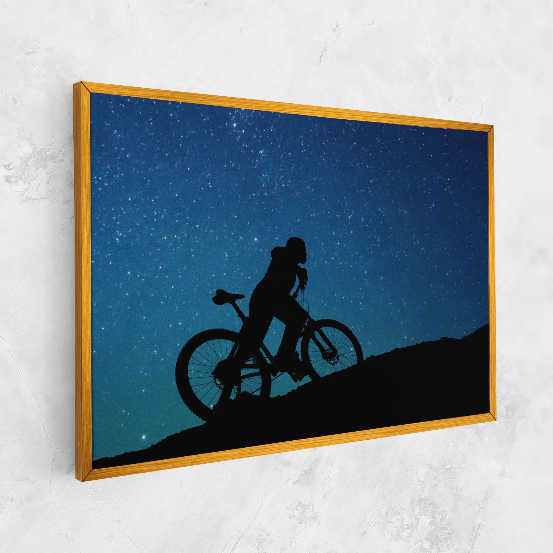 Картина на платно Bike Blast mockup 1