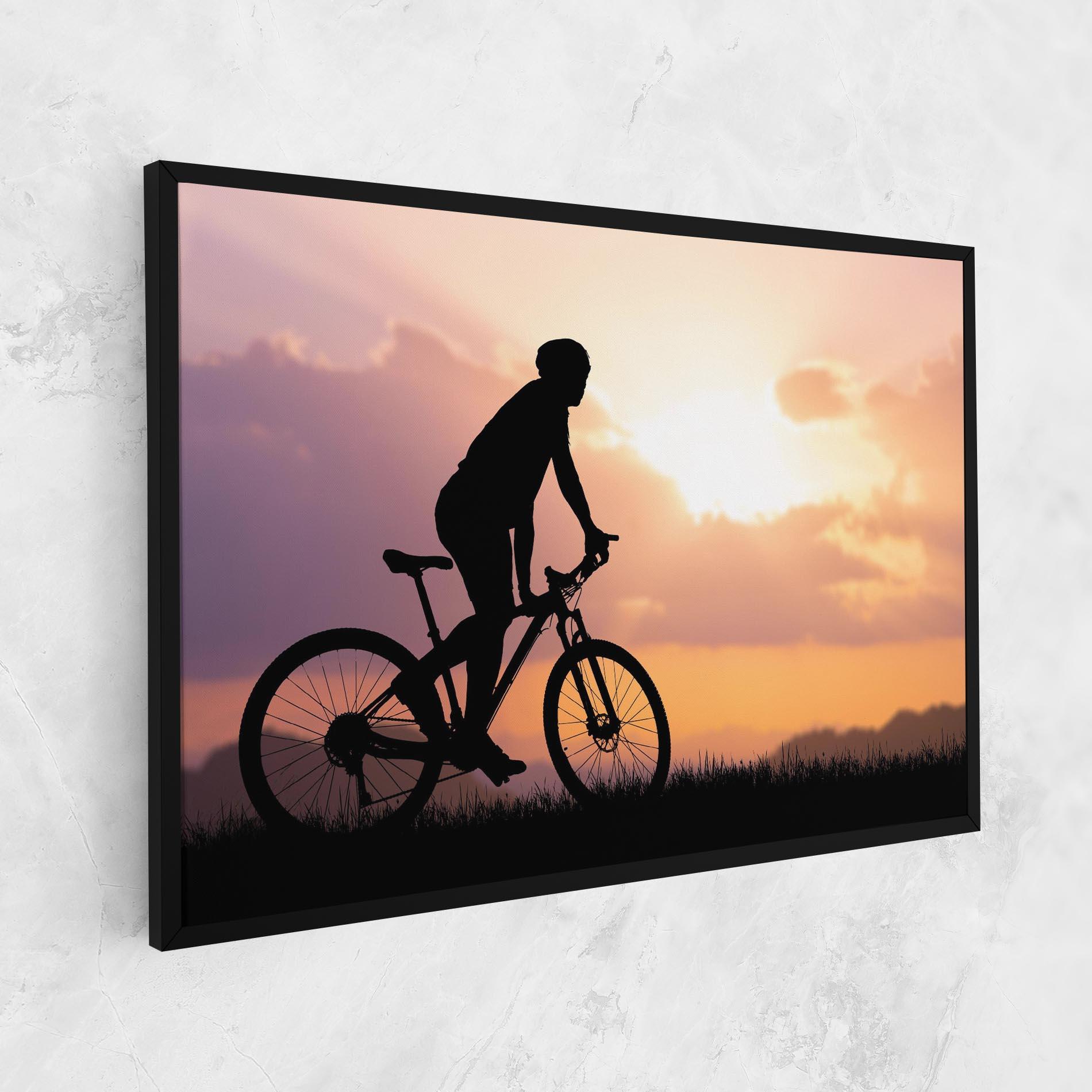 Картина на платно Bike Travel Concept mockup 1