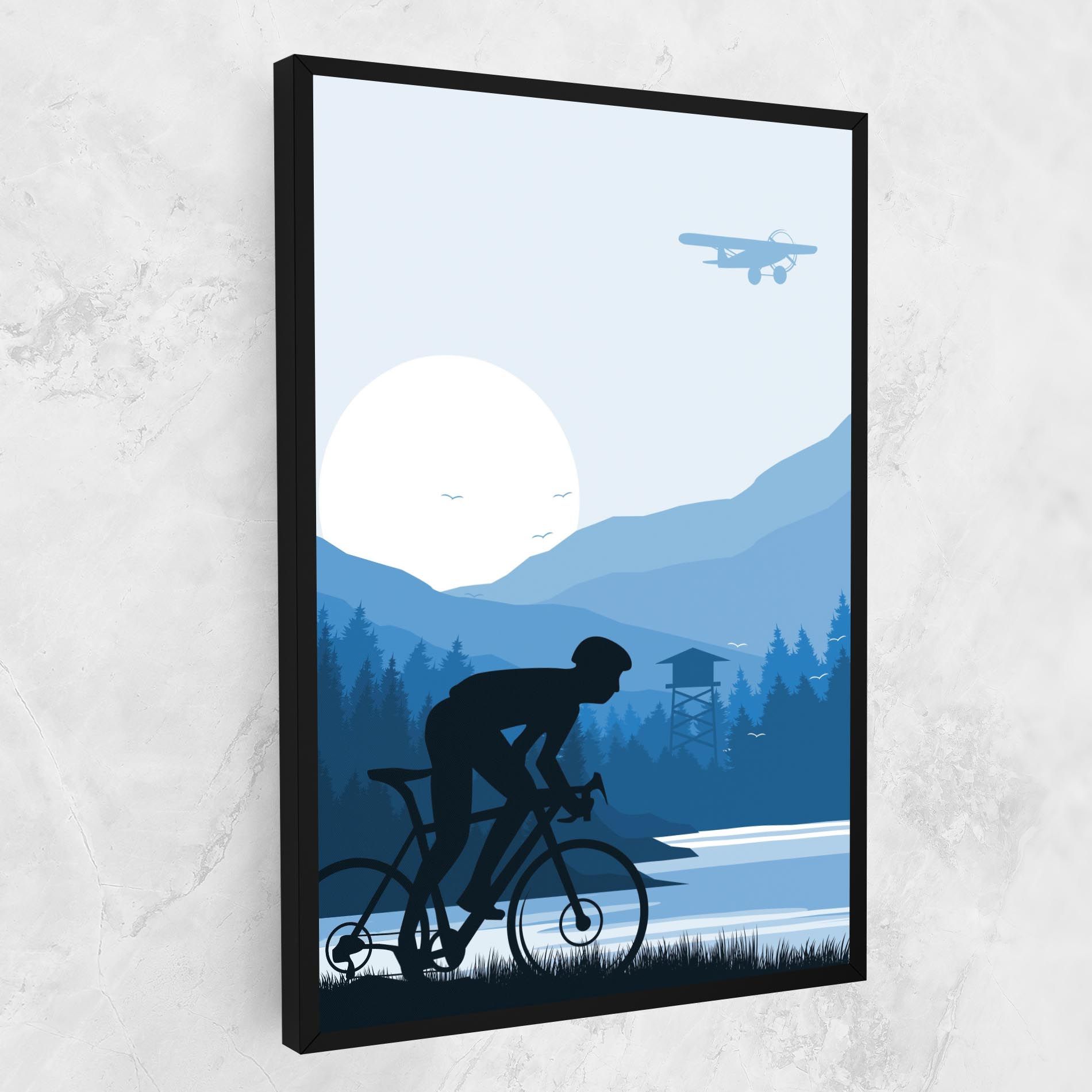 Blue Light Bike mockup 1