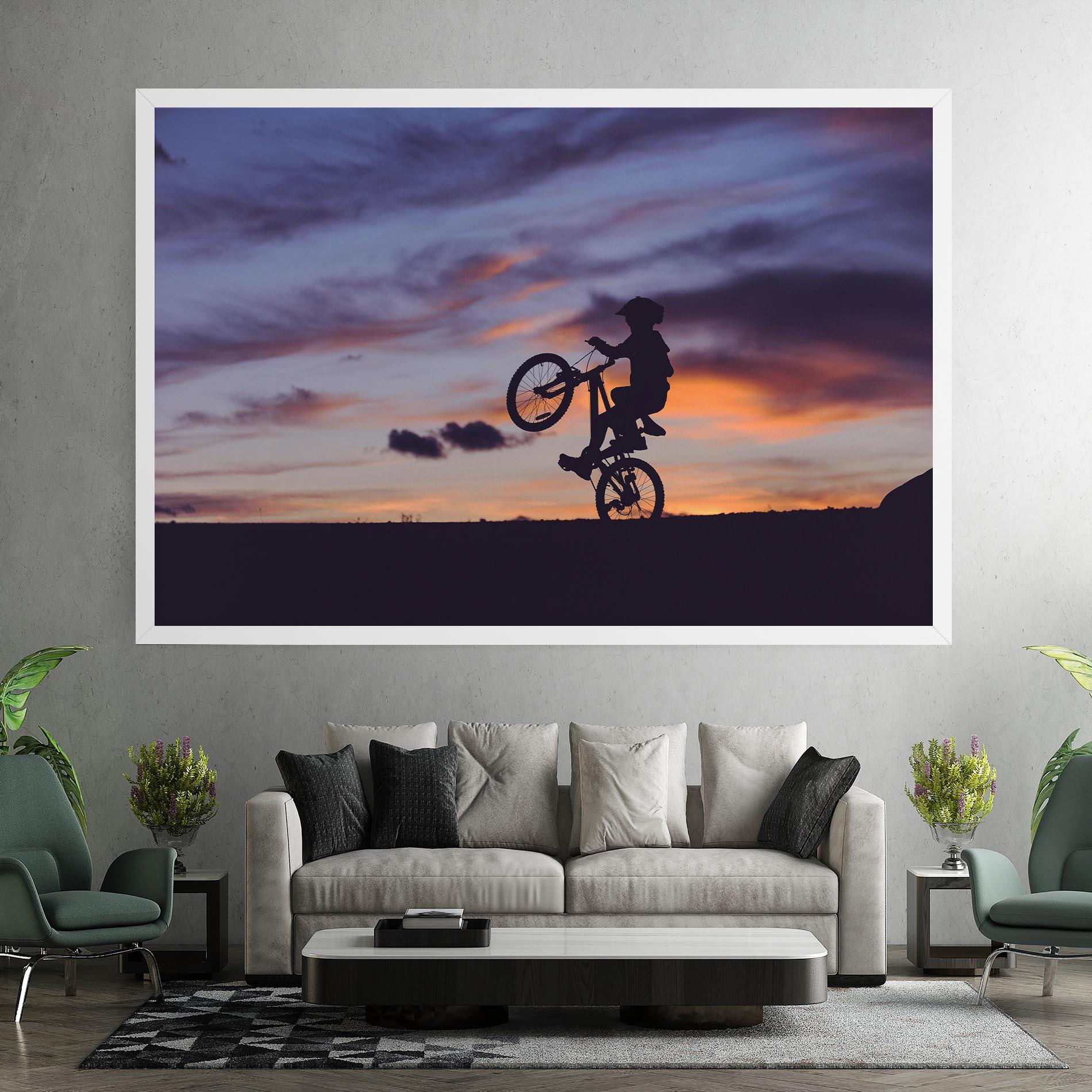 Картина на платно Spin Speed mockup 7