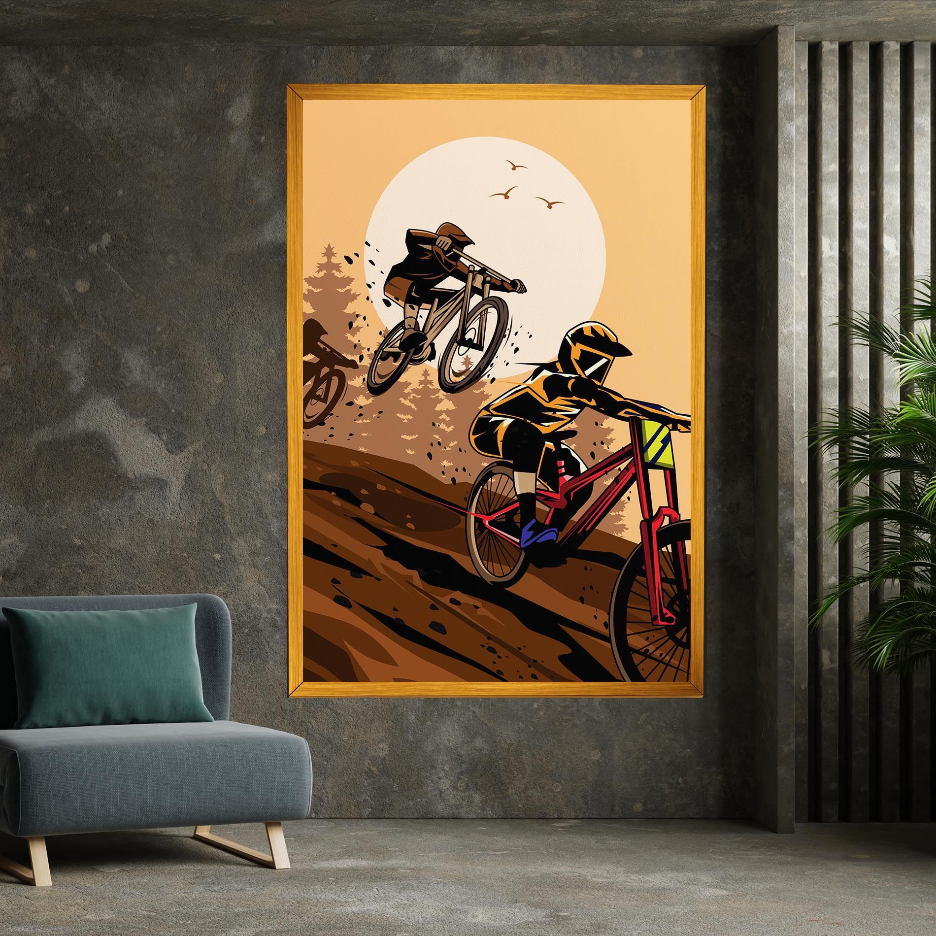 Downhill Bike mockup 7