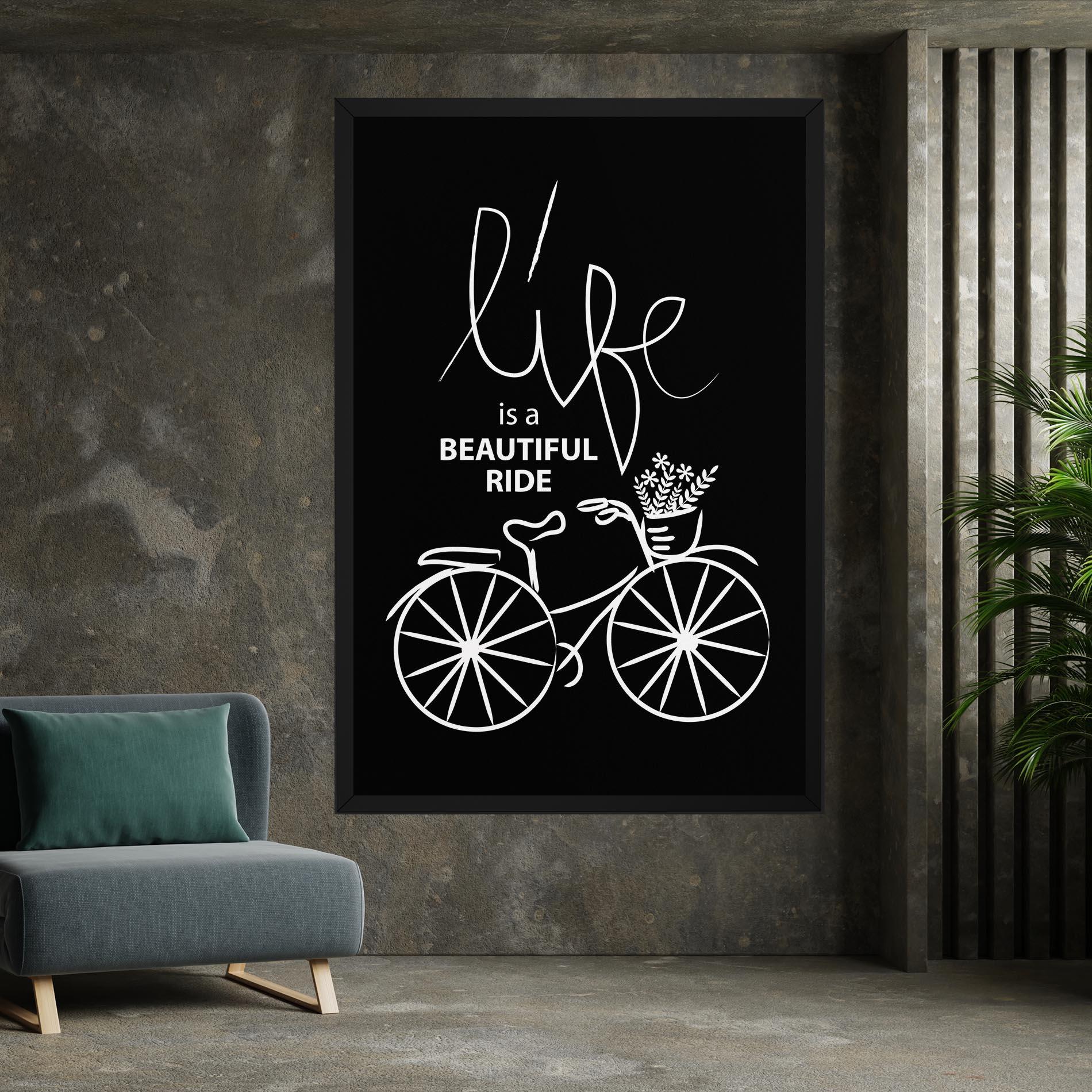 Картина на платно Beautiful Ride mockup 7