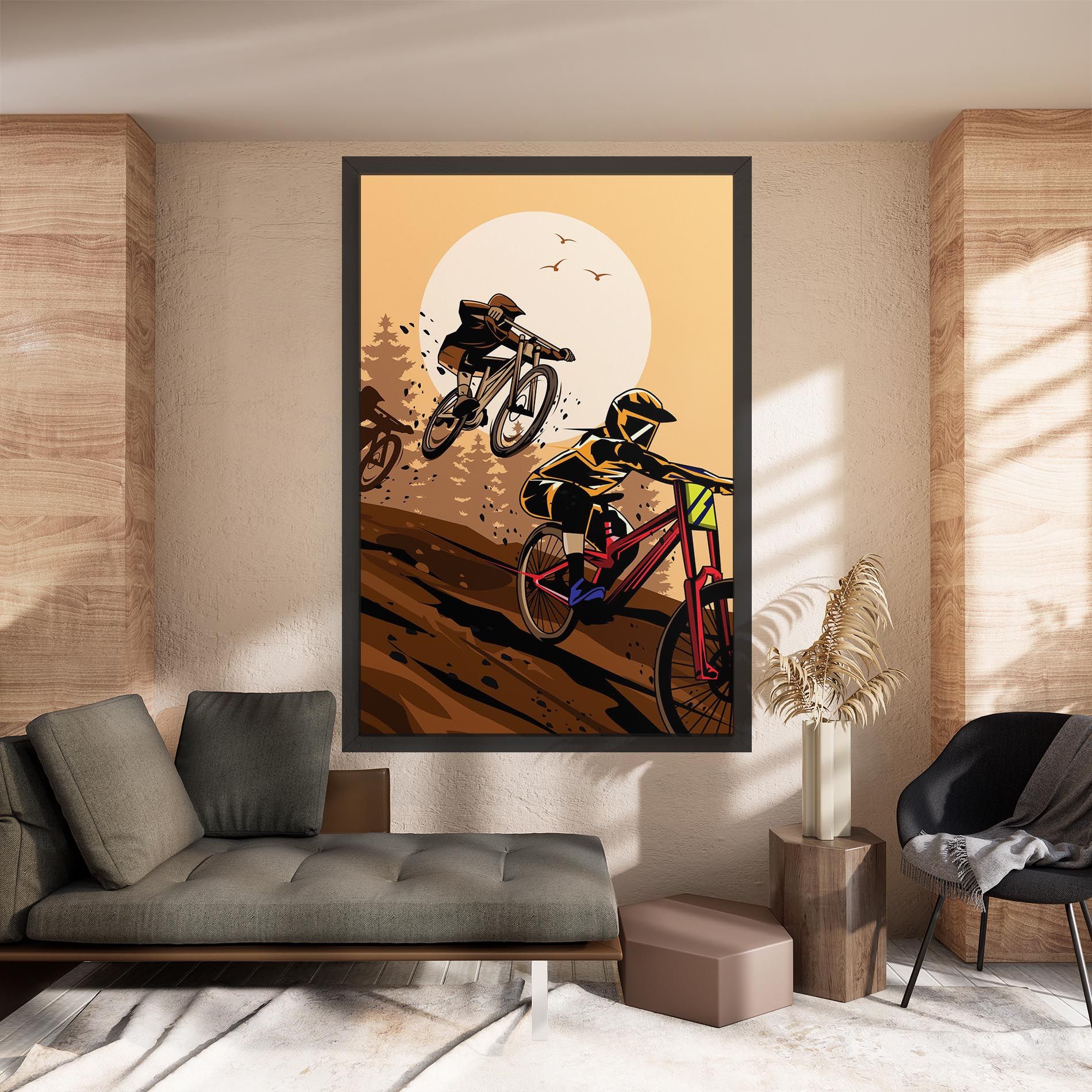 Downhill Bike mockup 8