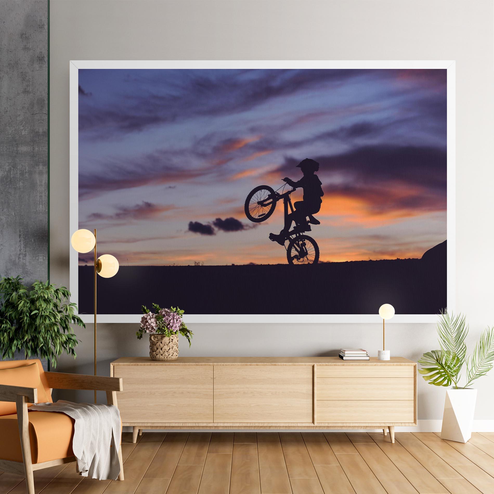 Картина на платно Spin Speed mockup 9