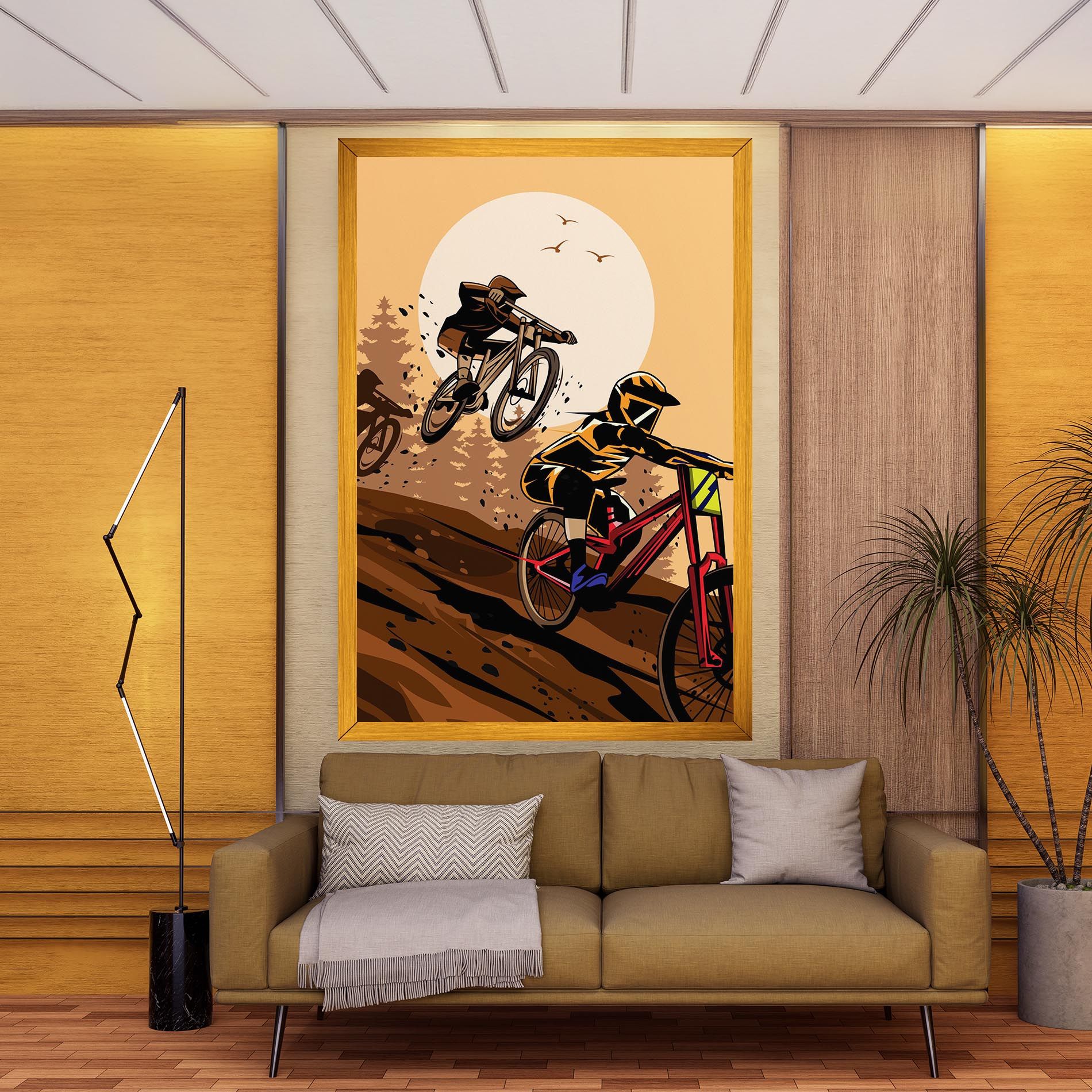 Downhill Bike mockup 9