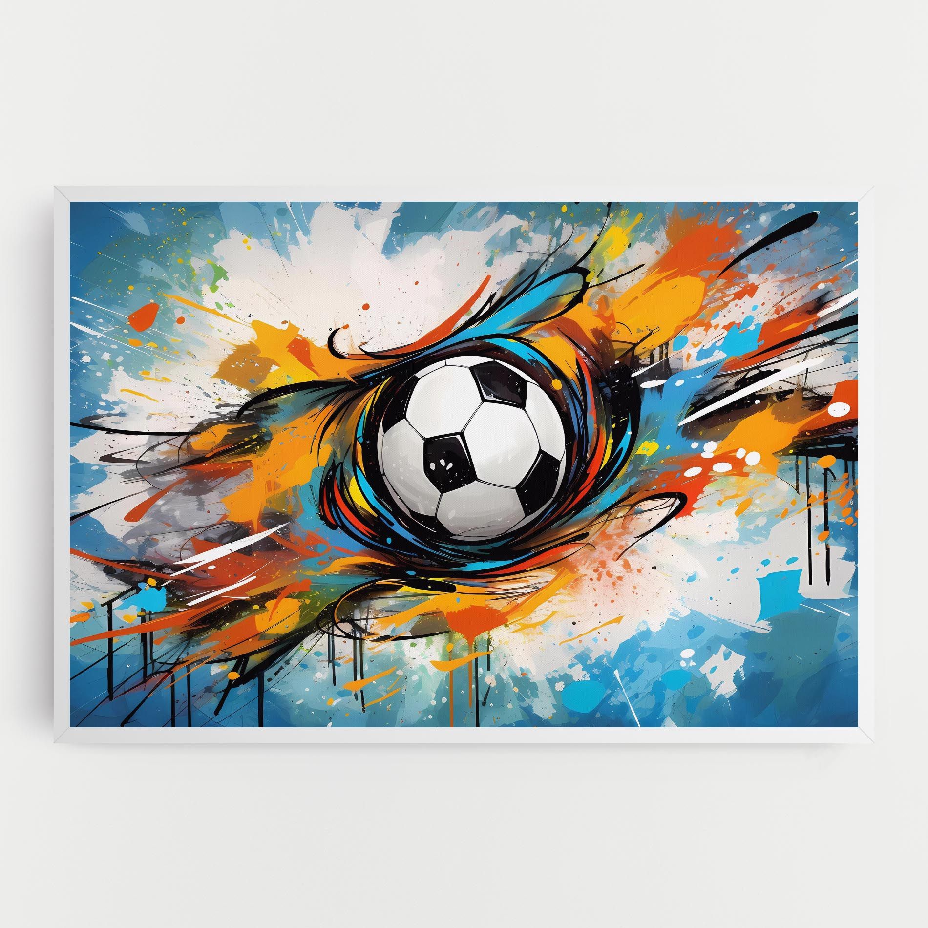 Football Flight Graffiti mockup 0