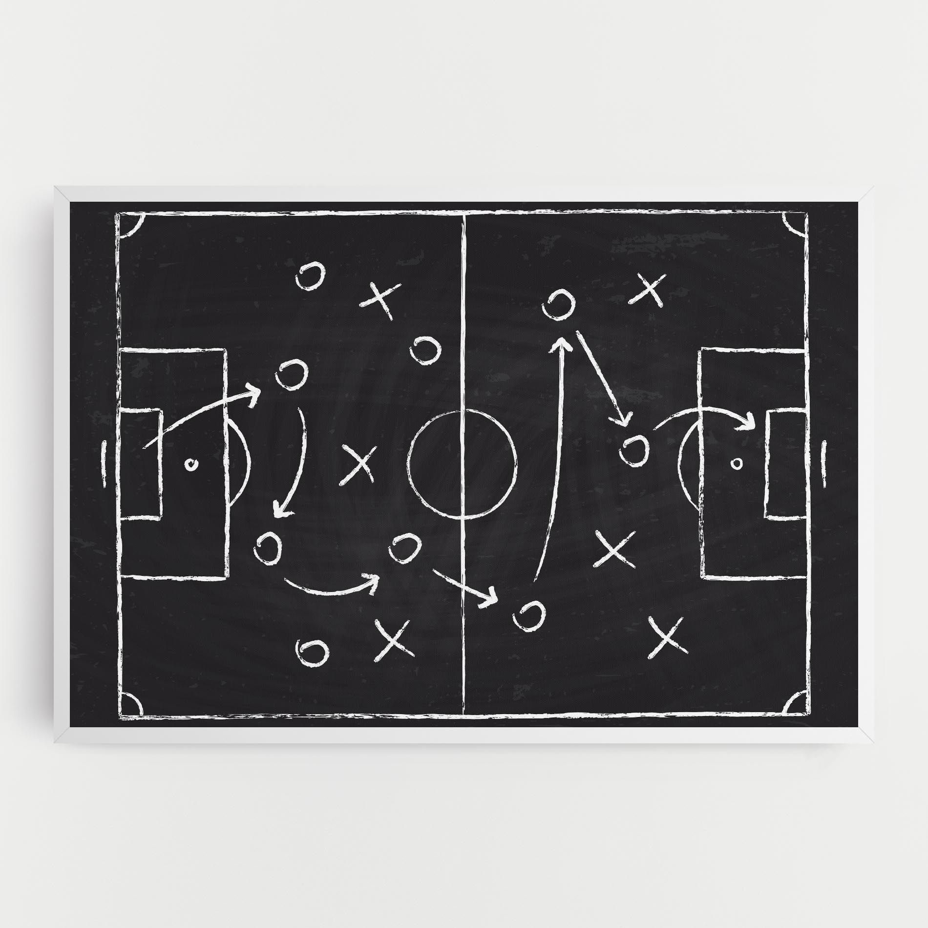 Grey Board Football mockup 0
