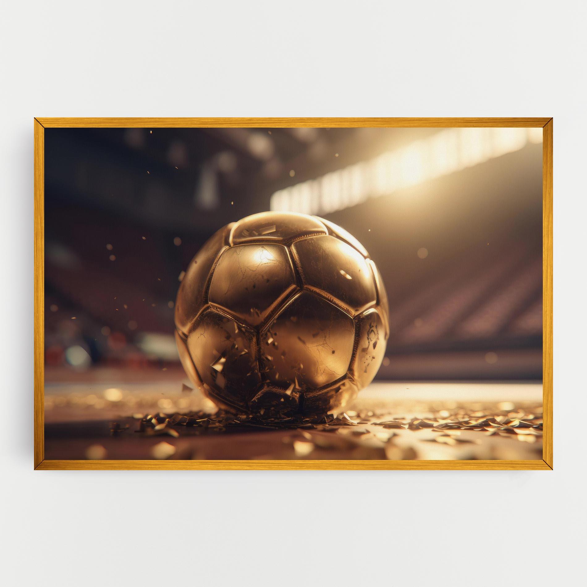 Картина на платно Award For Football mockup 0