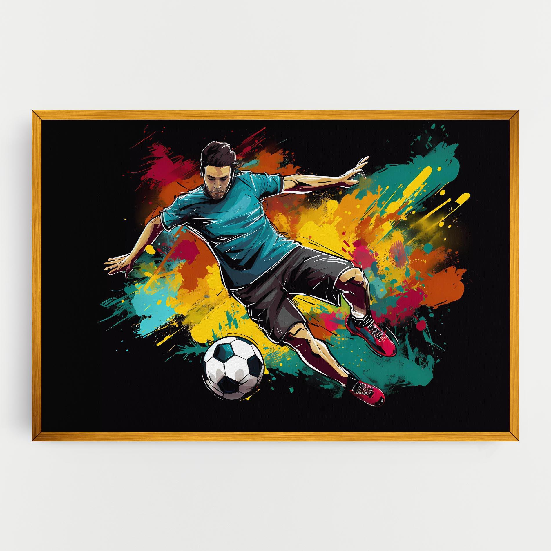 Картина на платно Foot Force mockup 0