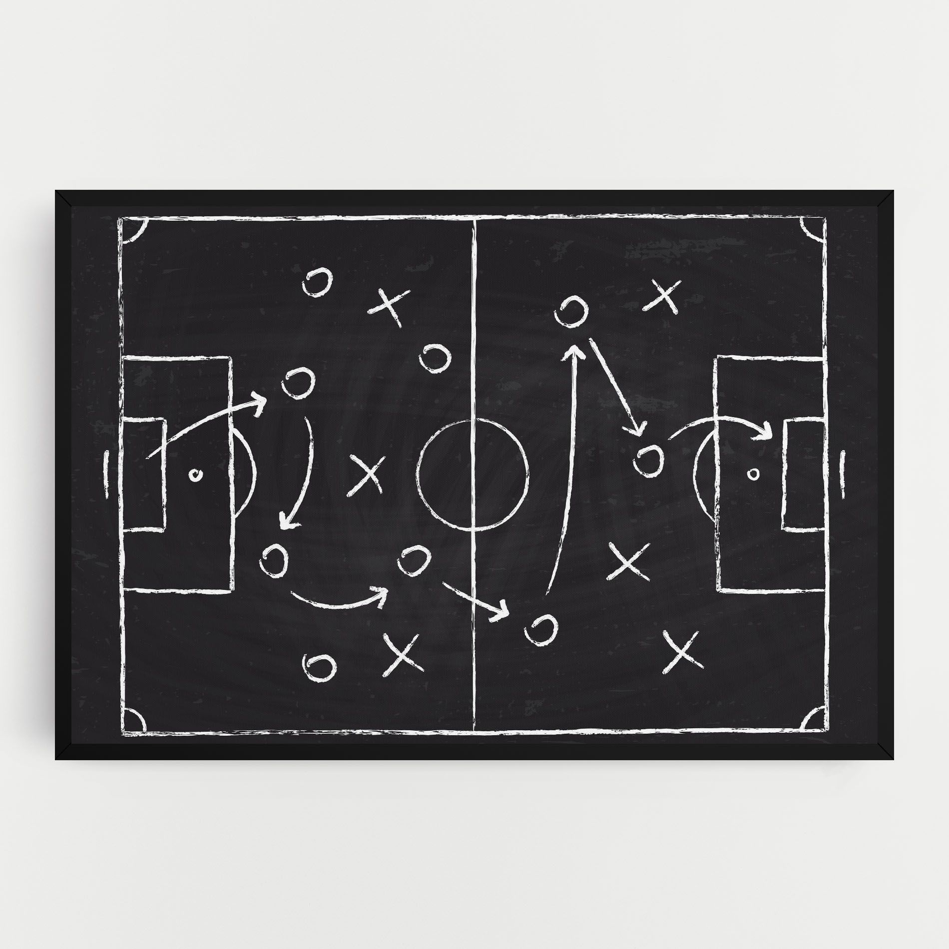 Grey Board Football mockup 0