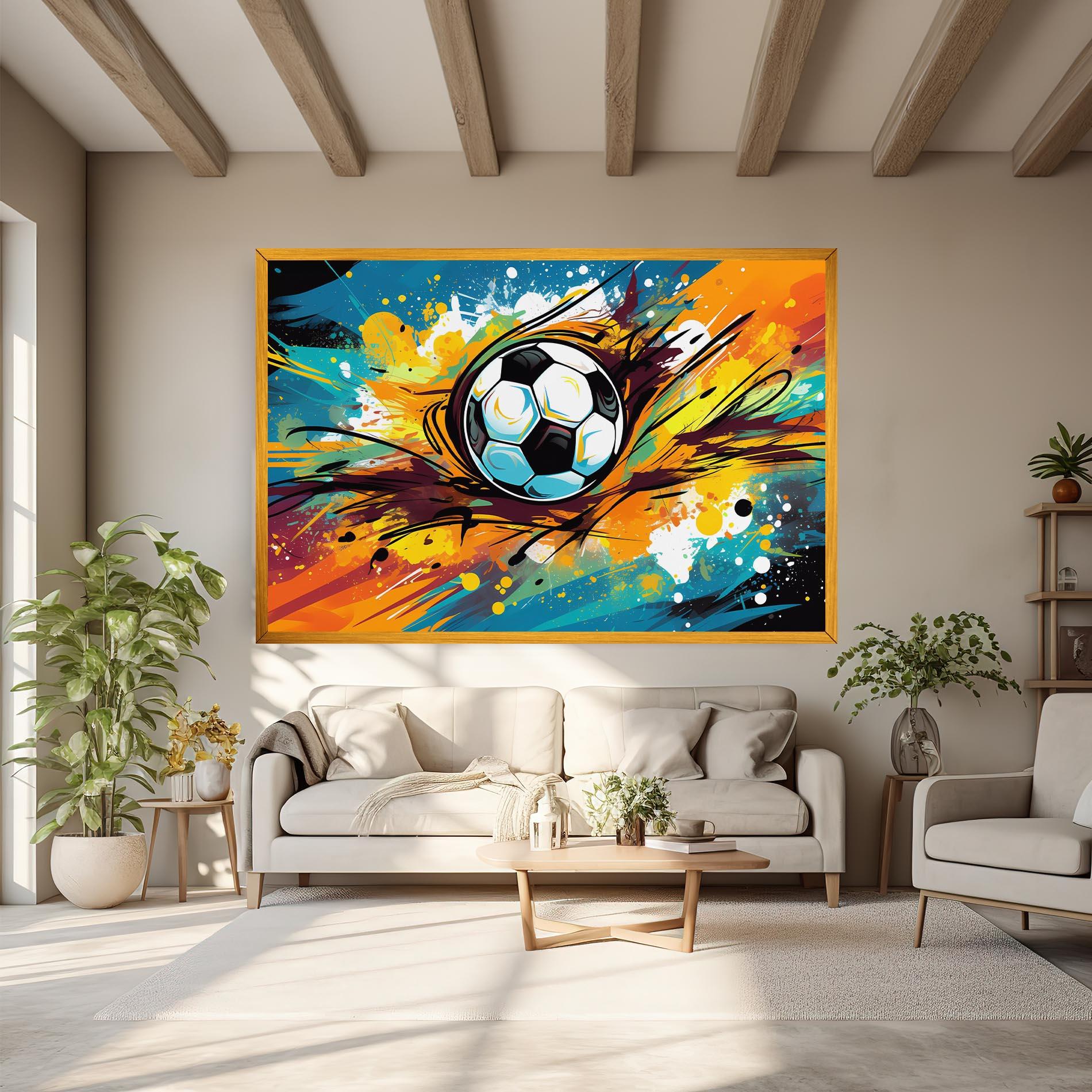 Картина на платно Game Grip mockup 6