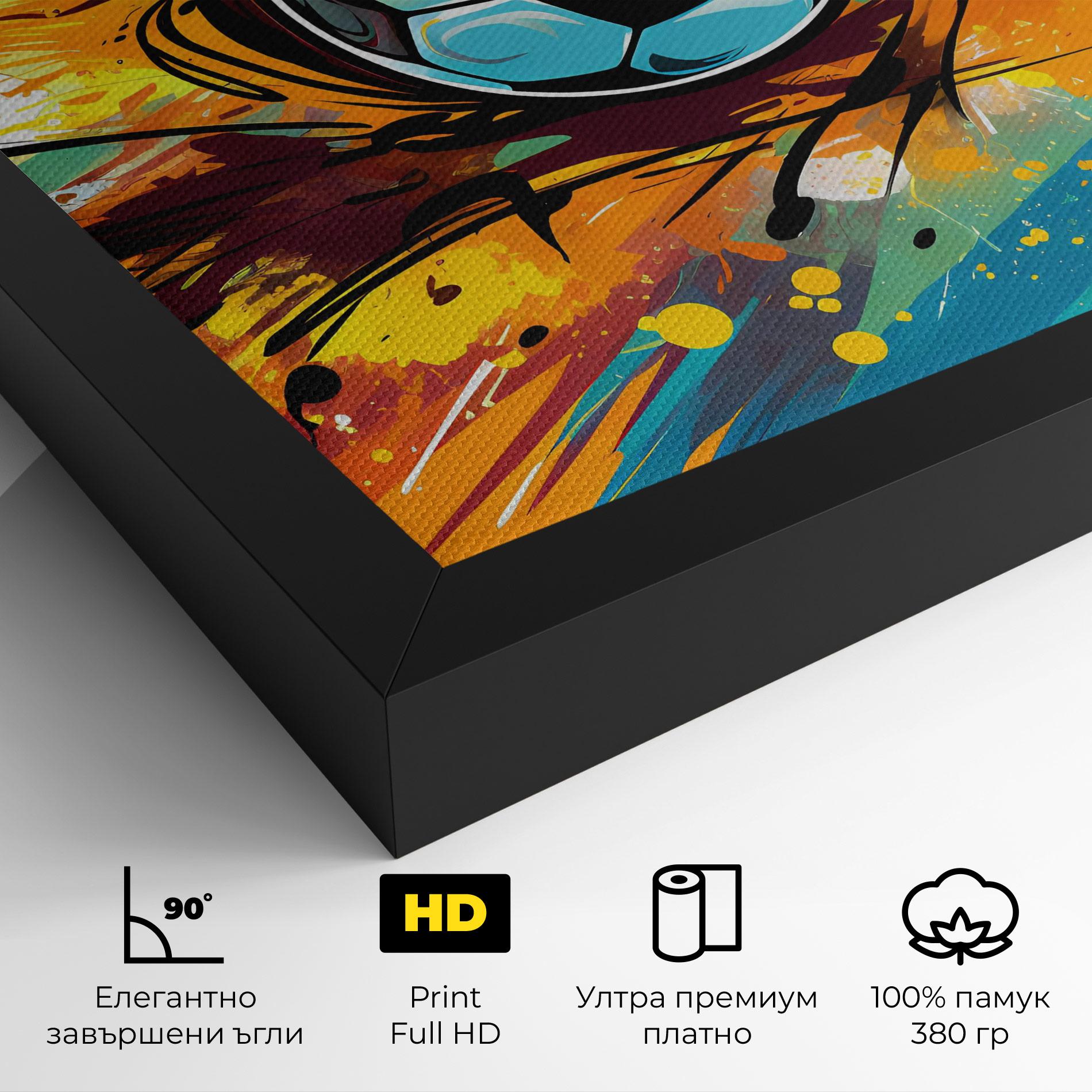 Картина на платно Game Grip mockup 4