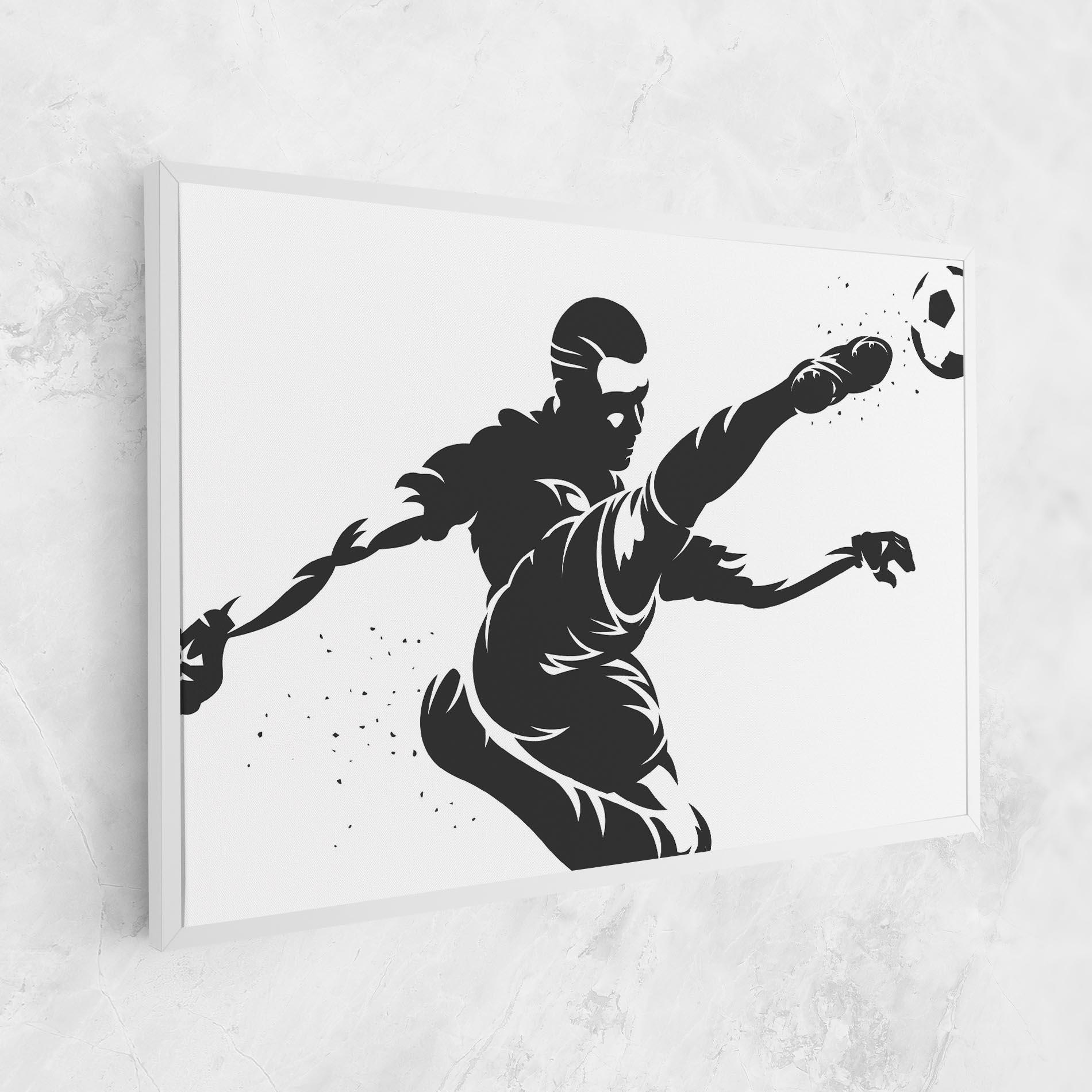 Картина на платно Air Football mockup 1
