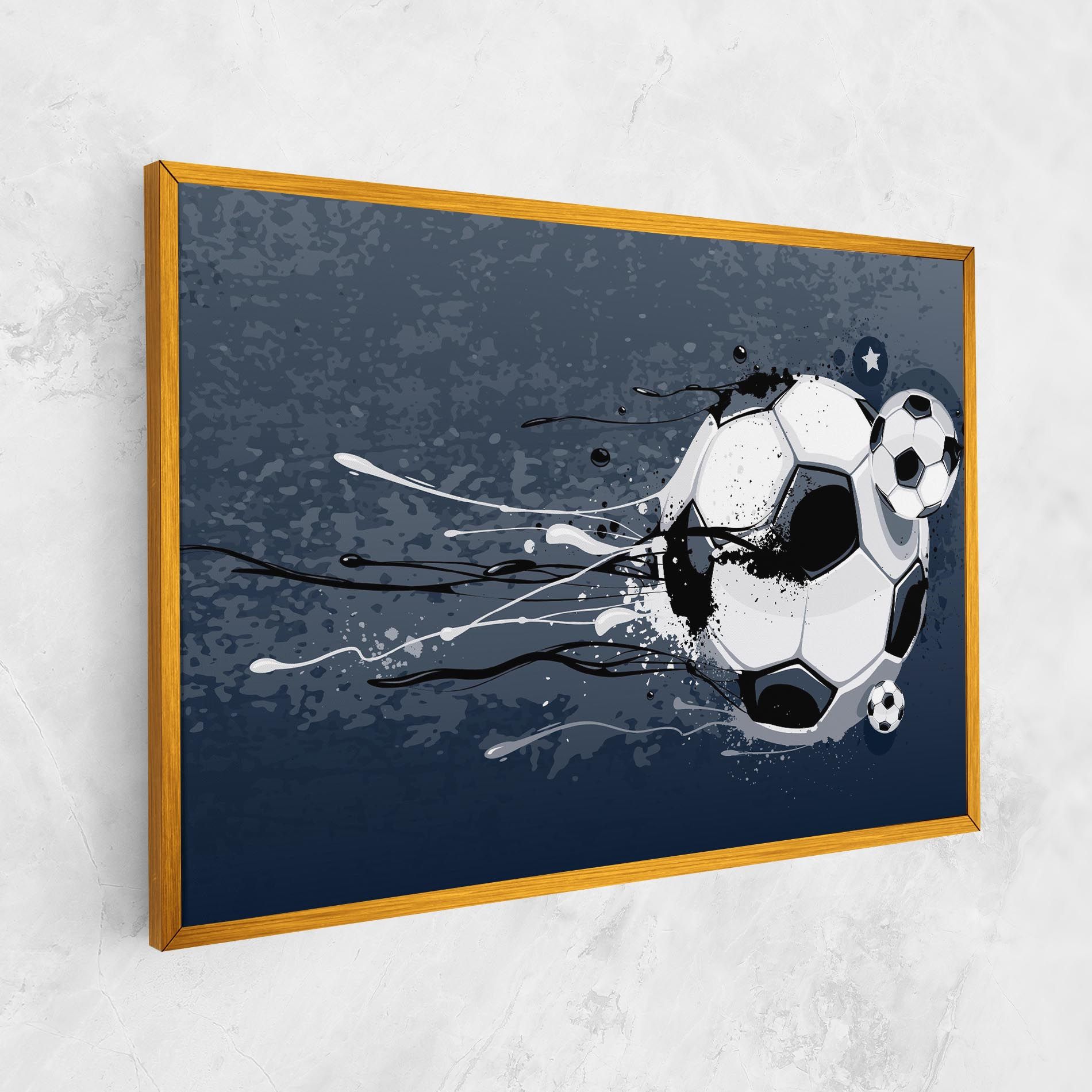 Blue Football mockup 1