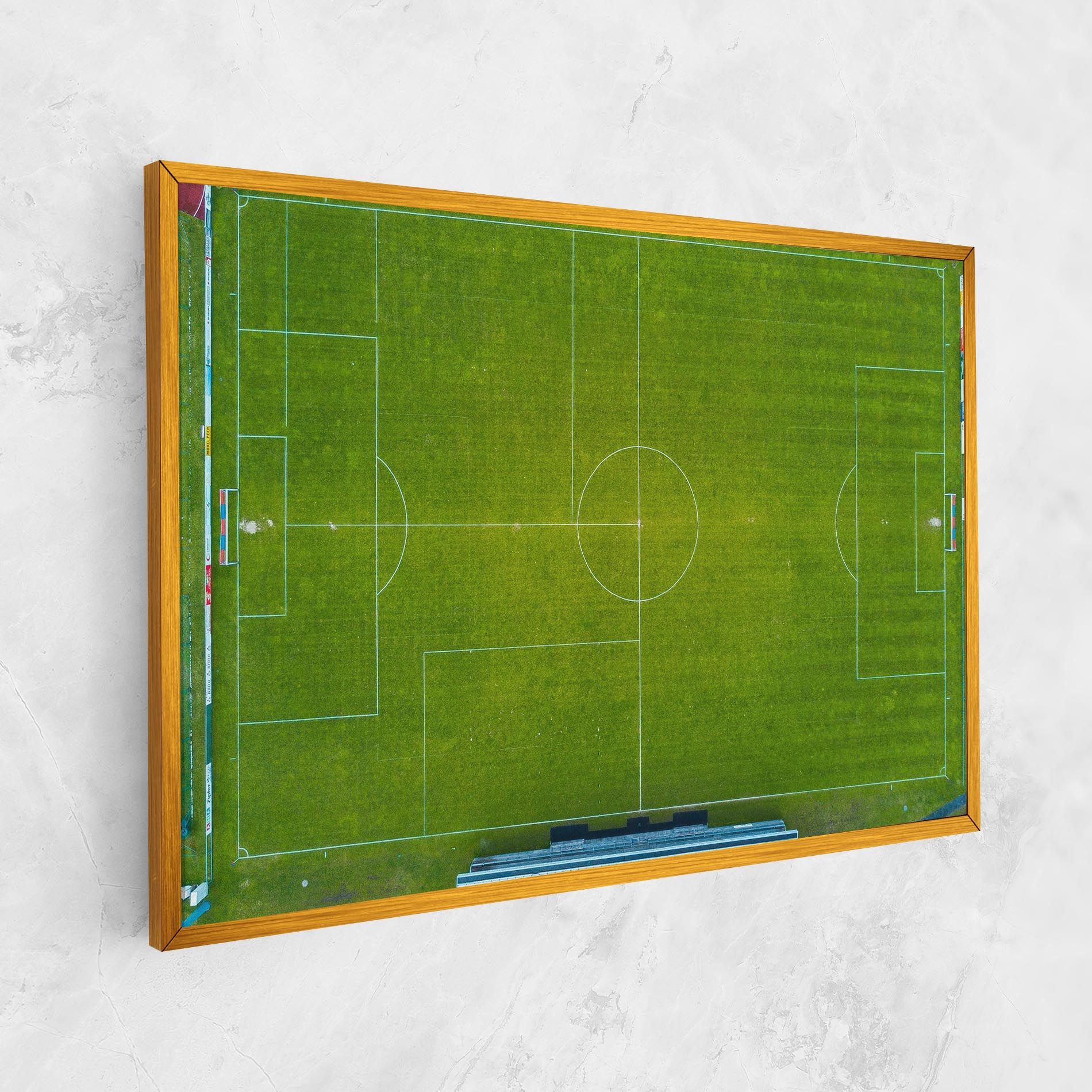 Green Football Field mockup 1