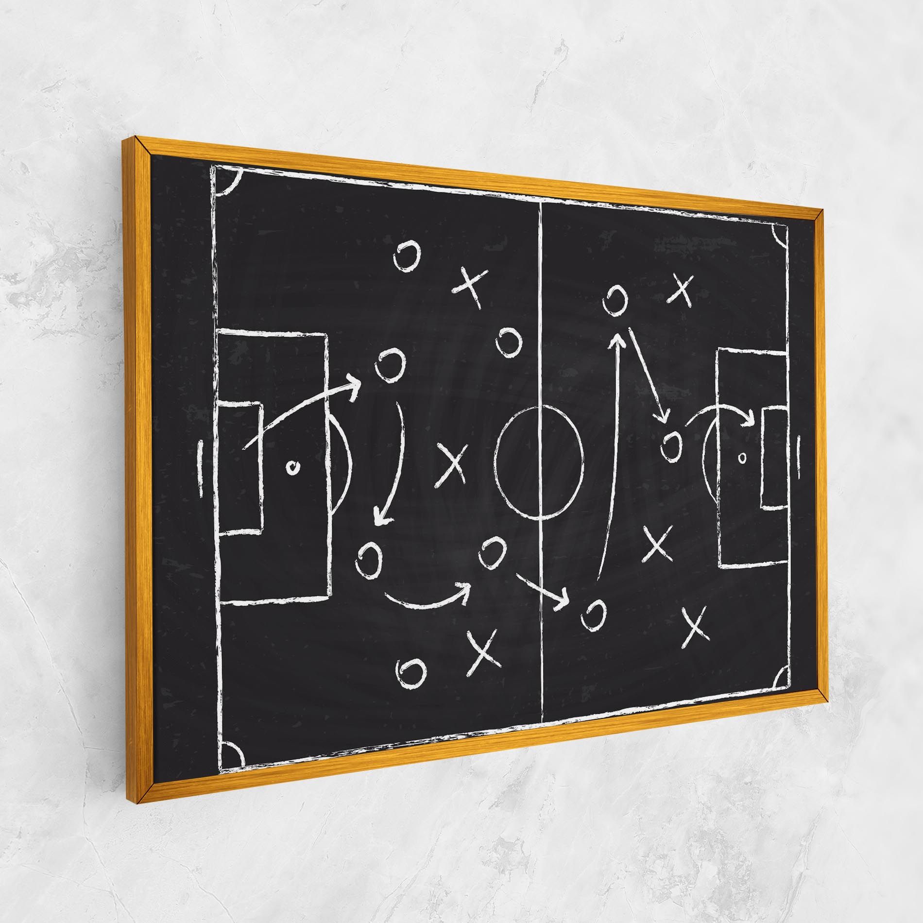 Grey Board Football mockup 1
