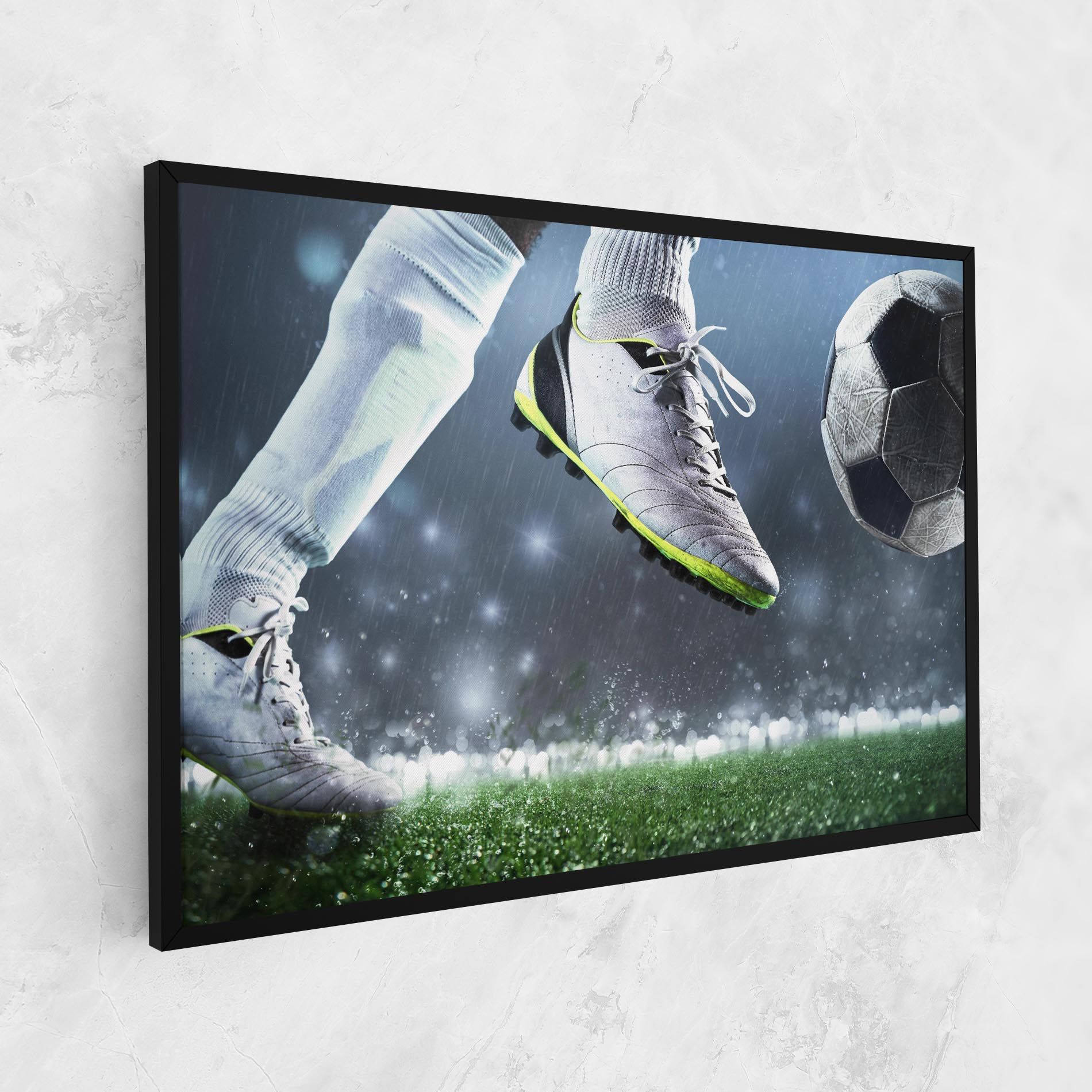 Close Up Football Scene mockup 1