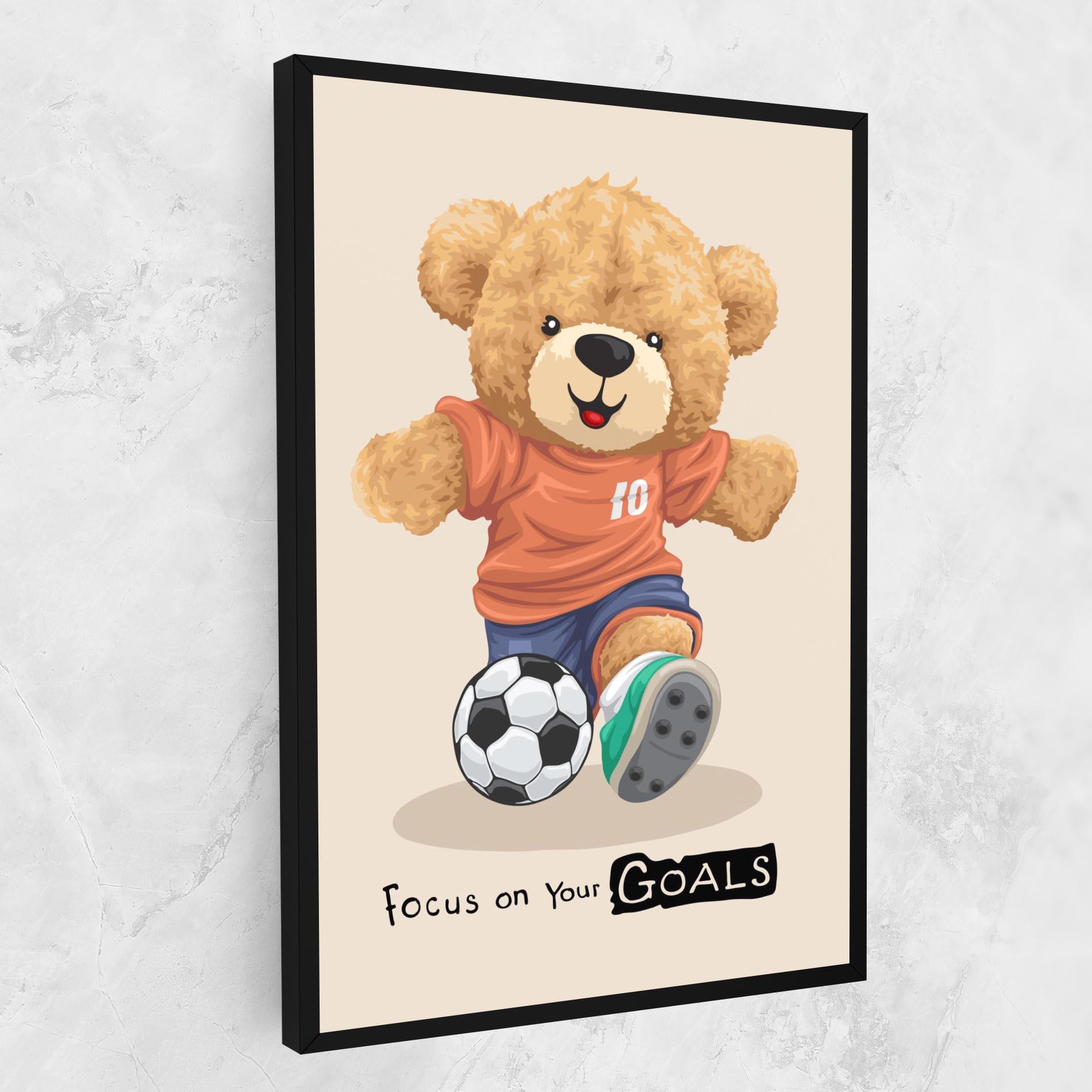 Картина на платно Goals Focus mockup 1