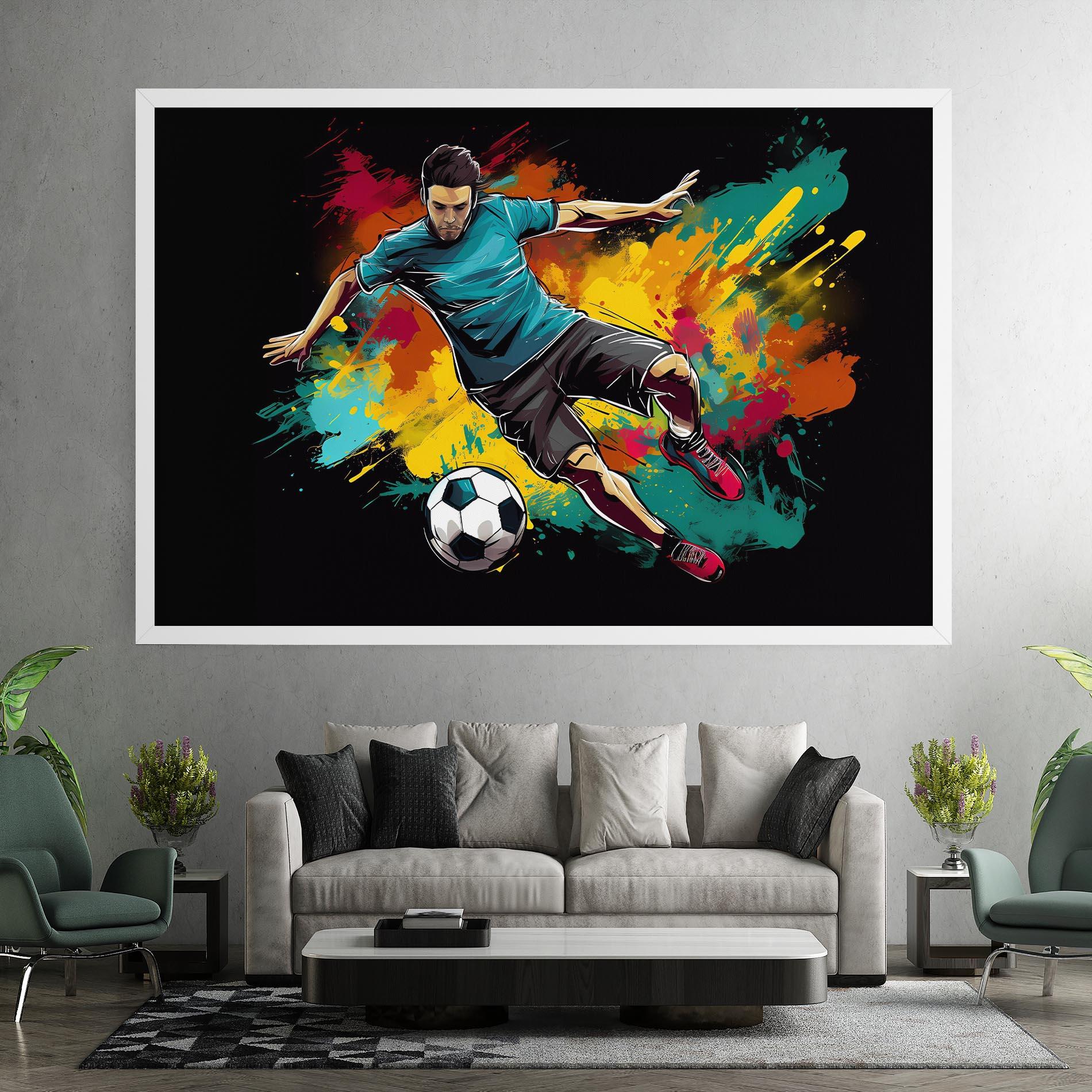 Картина на платно Foot Force mockup 7