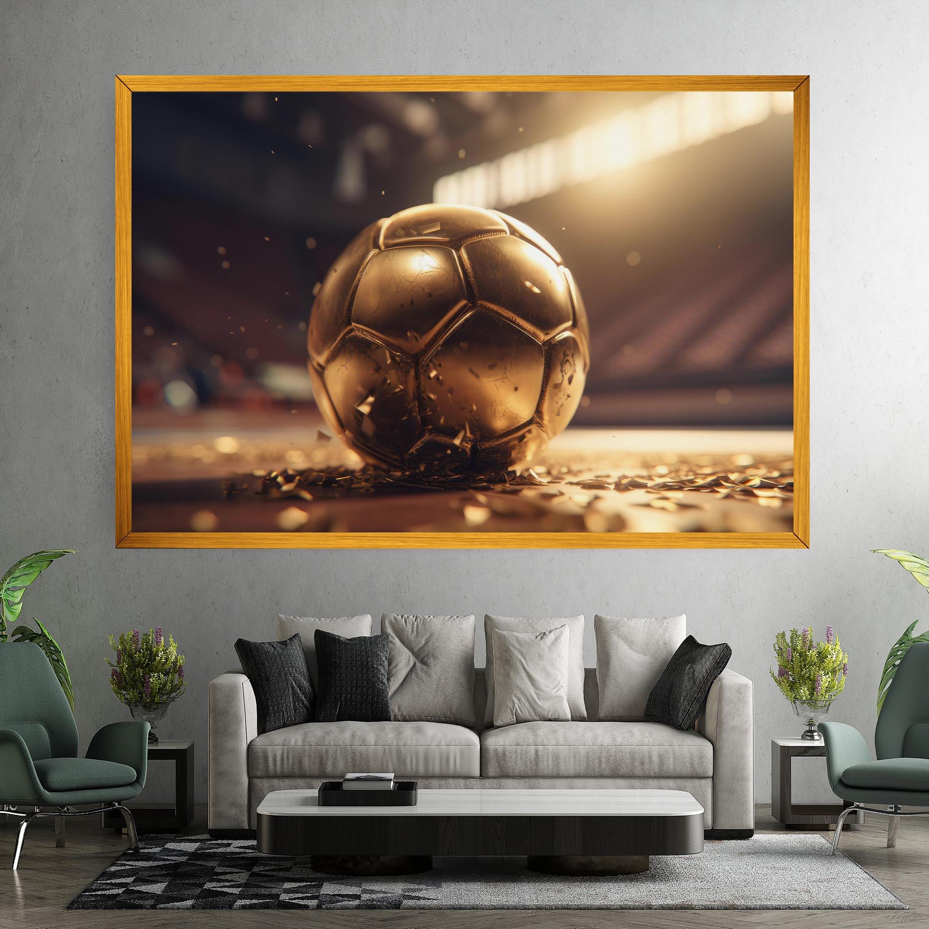 Картина на платно Award For Football mockup 7