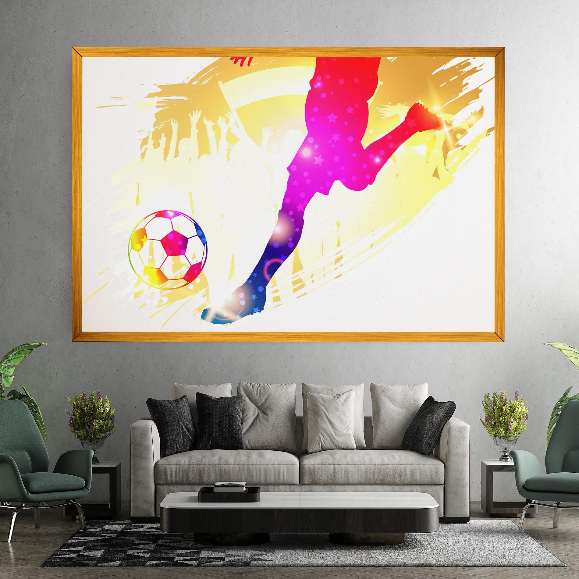 Football Gold Art mockup 7
