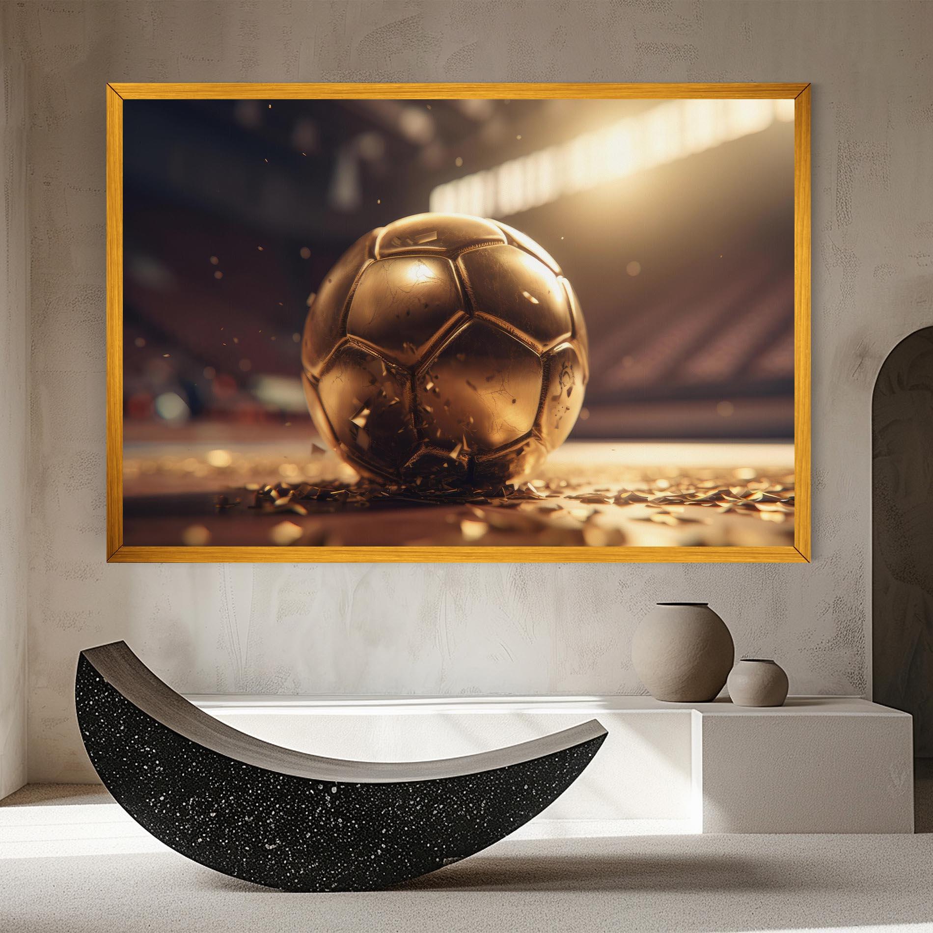 Картина на платно Award For Football mockup 8