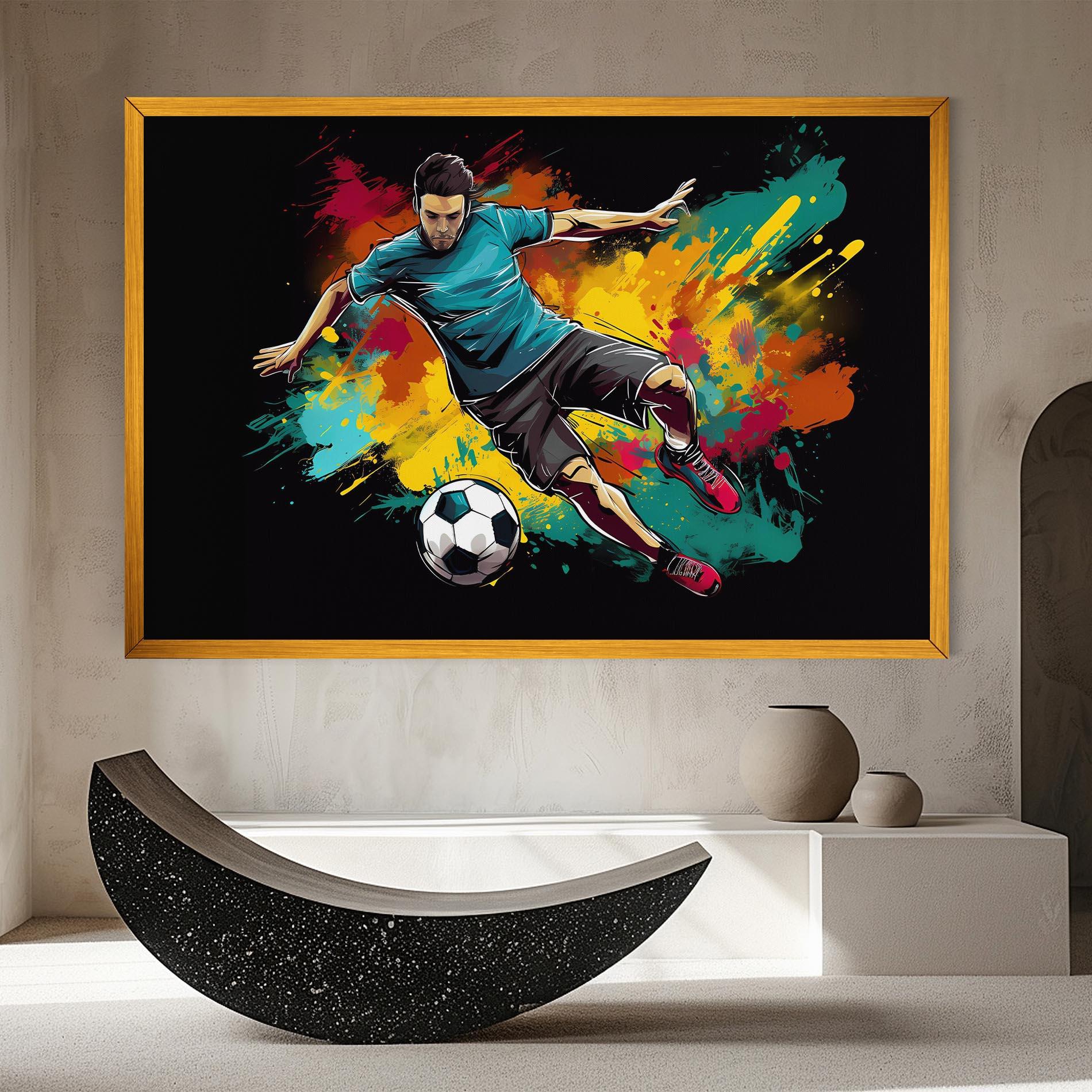 Картина на платно Foot Force mockup 8