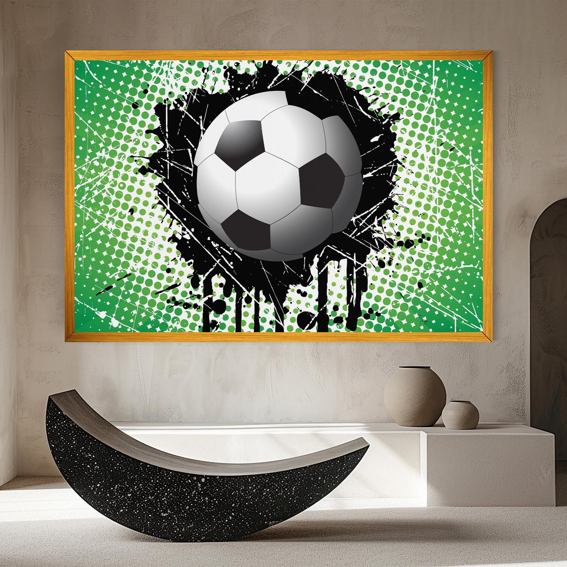 Green Black Football mockup 8