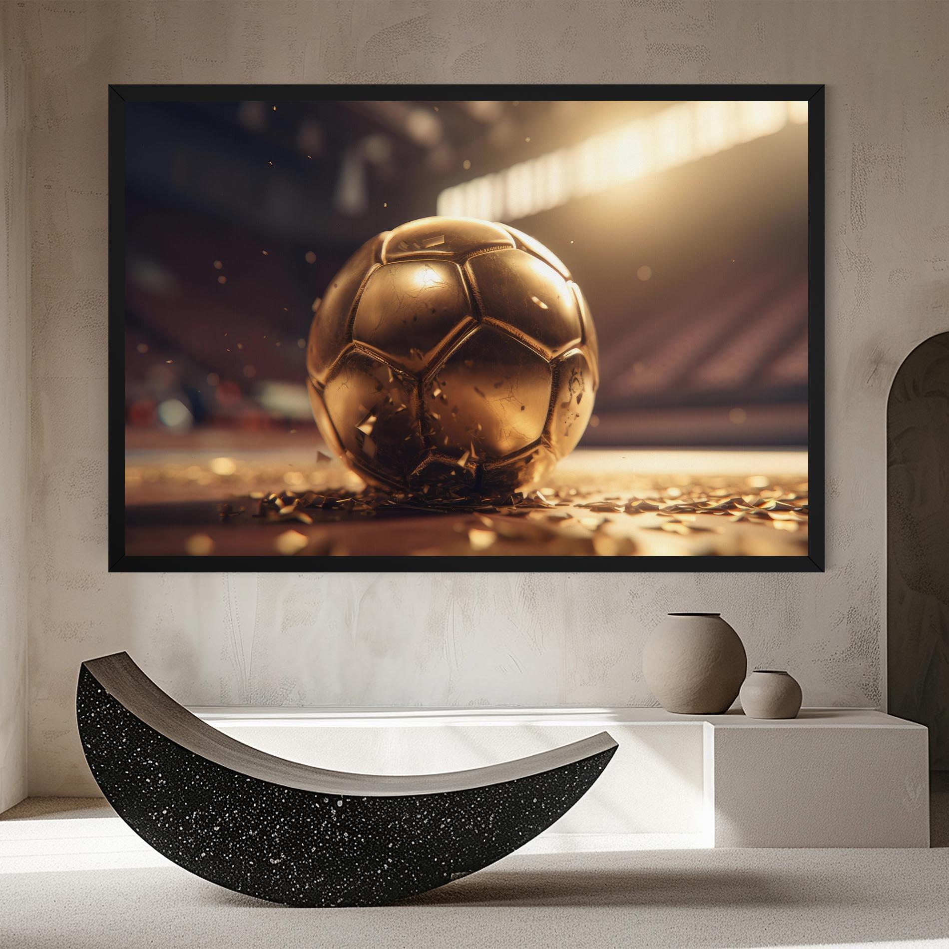 Картина на платно Award For Football mockup 8