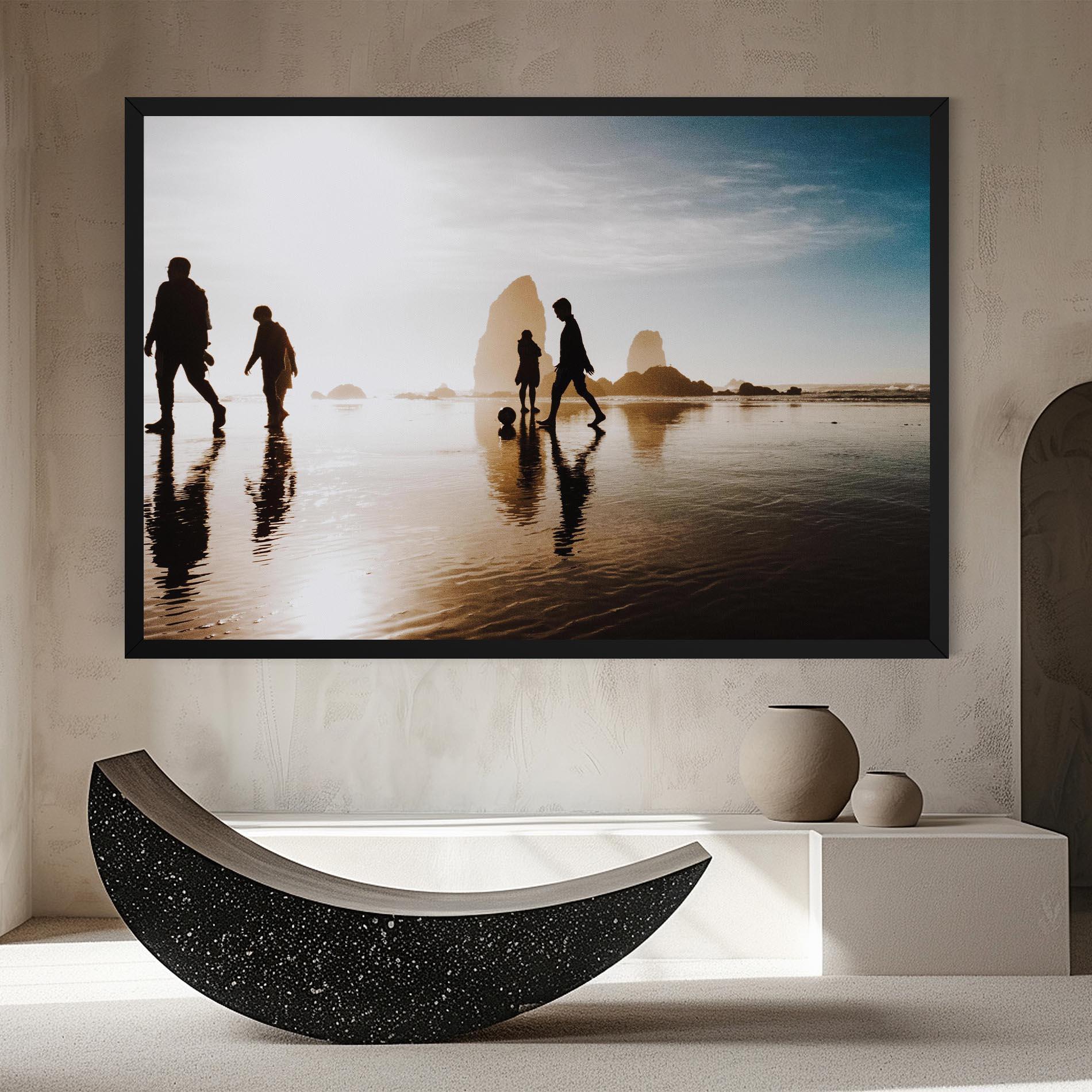 Картина на платно Football On Water mockup 8