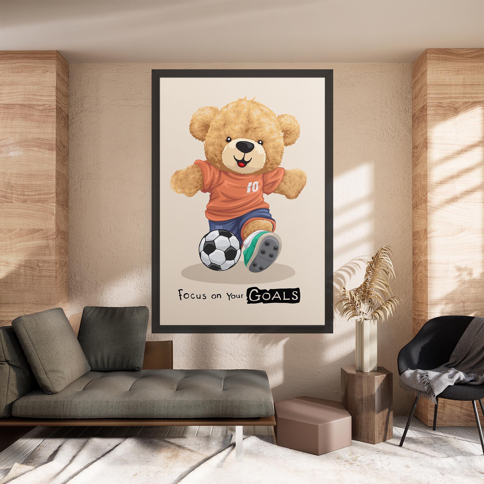 Картина на платно Goals Focus mockup 8