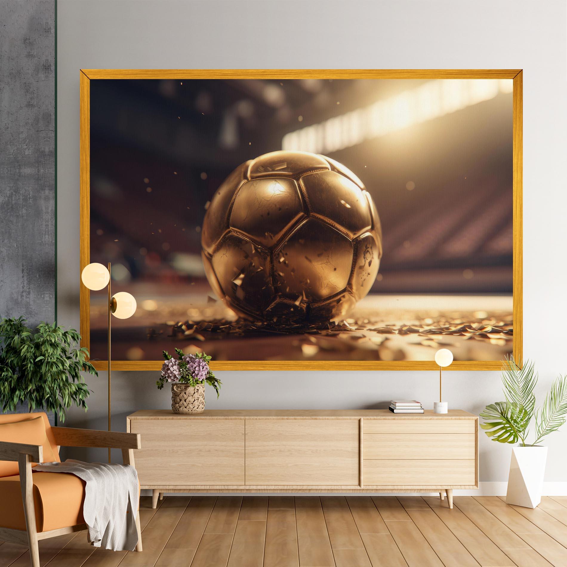 Картина на платно Award For Football mockup 9