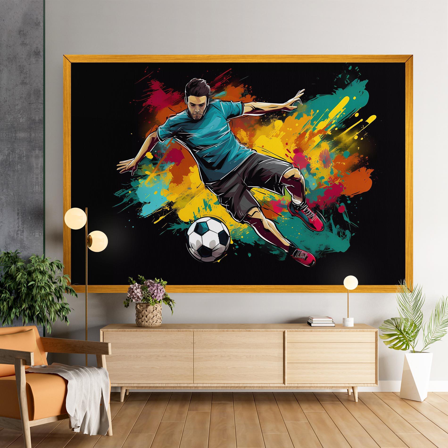 Картина на платно Foot Force mockup 9