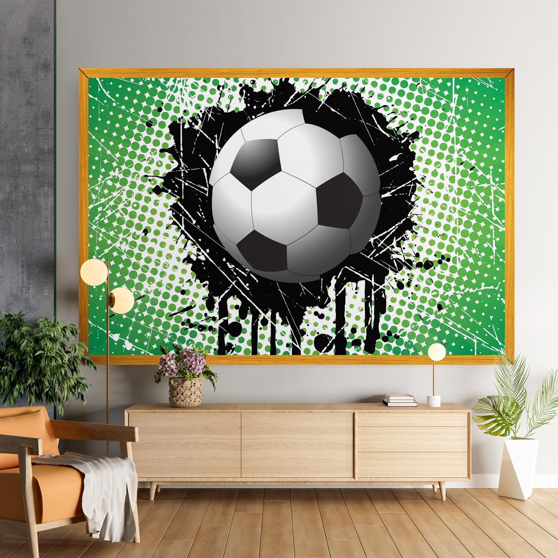 Green Black Football mockup 9