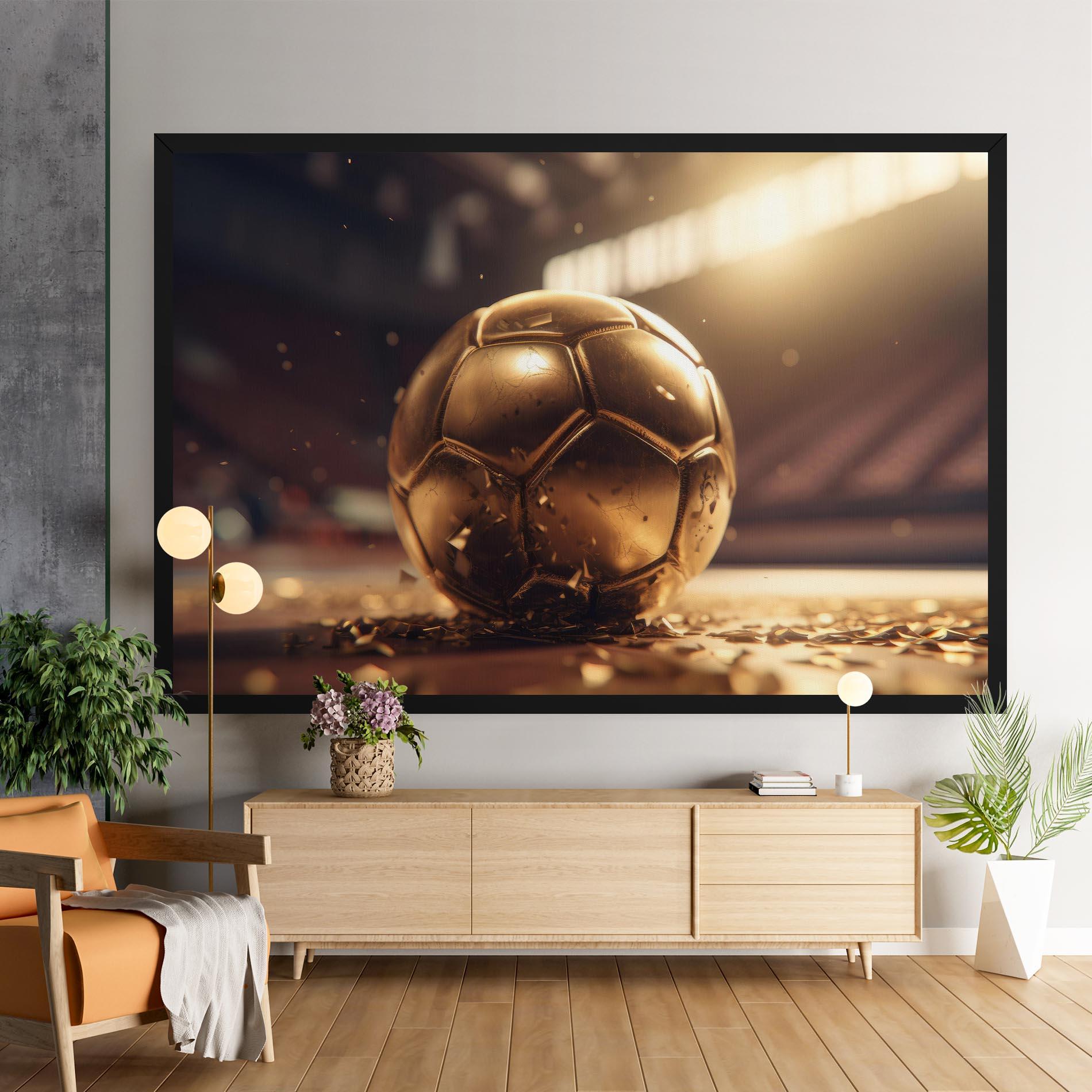 Картина на платно Award For Football mockup 9