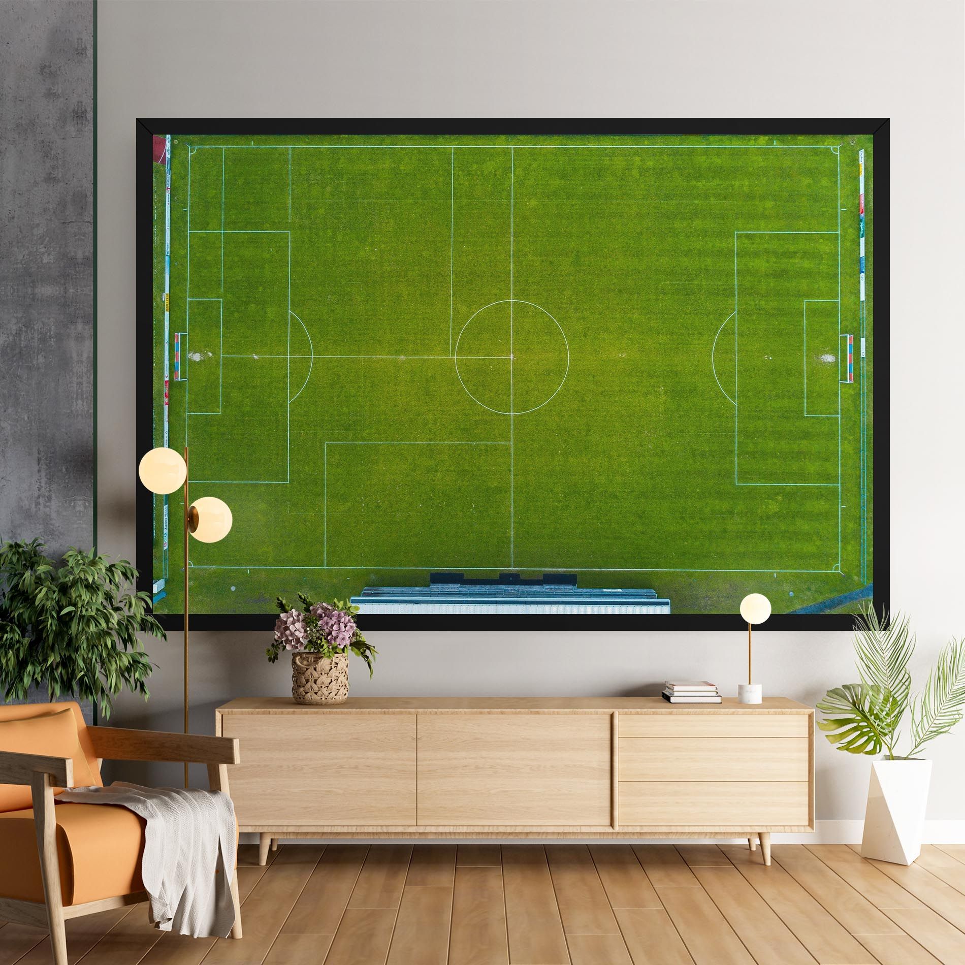 Green Football Field mockup 9