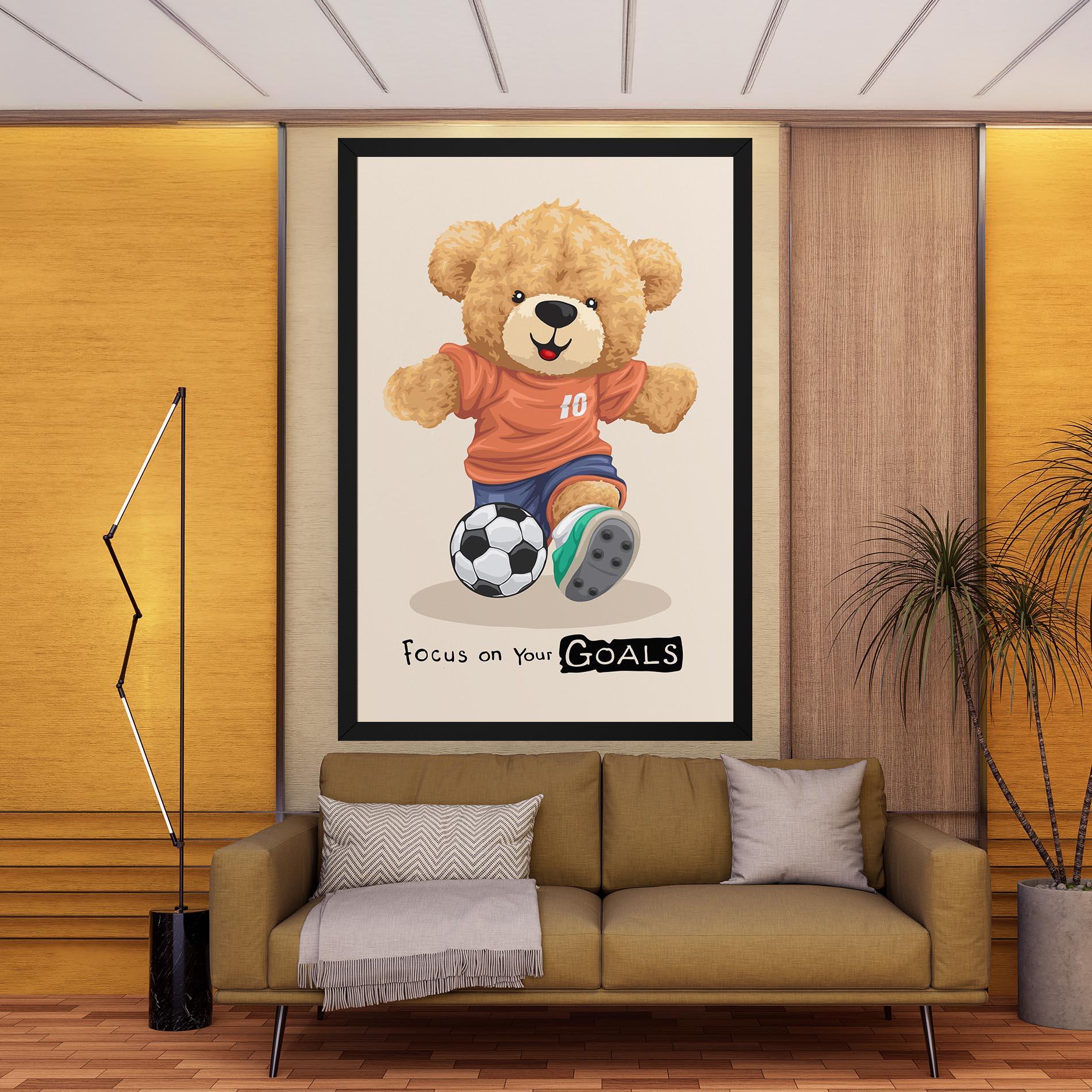 Картина на платно Goals Focus mockup 9