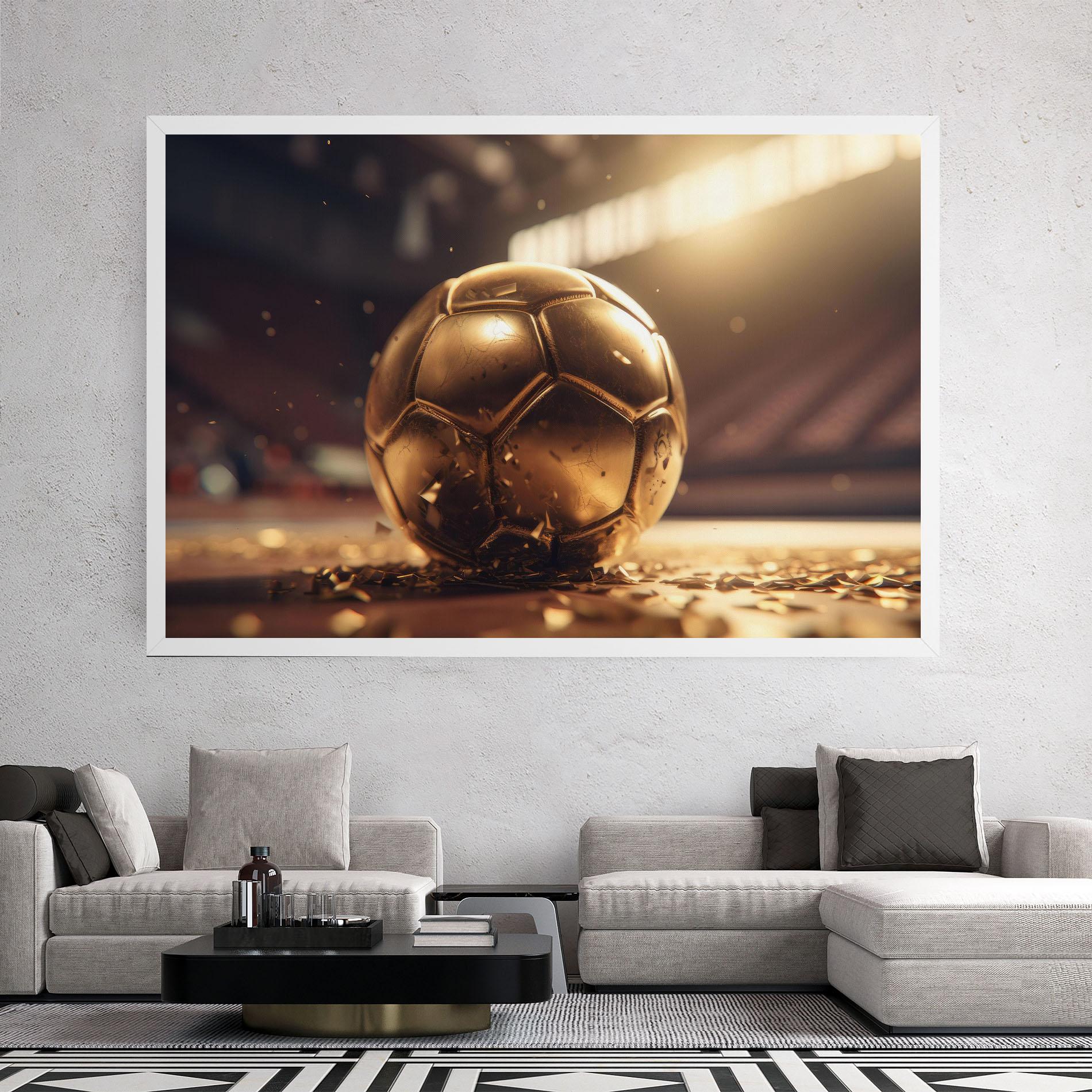 Картина на платно Award For Football mockup 2
