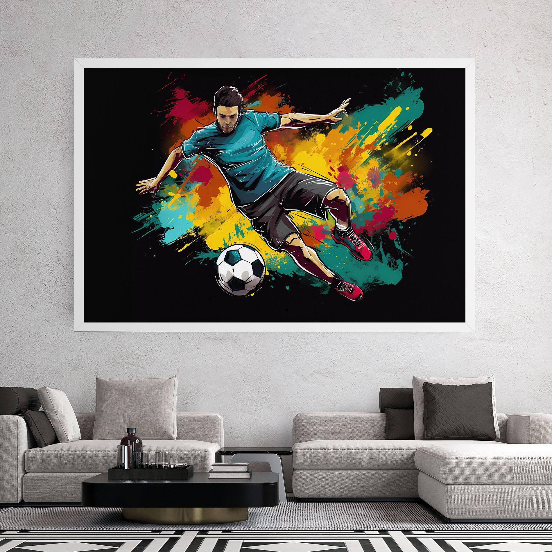 Картина на платно Foot Force mockup 2