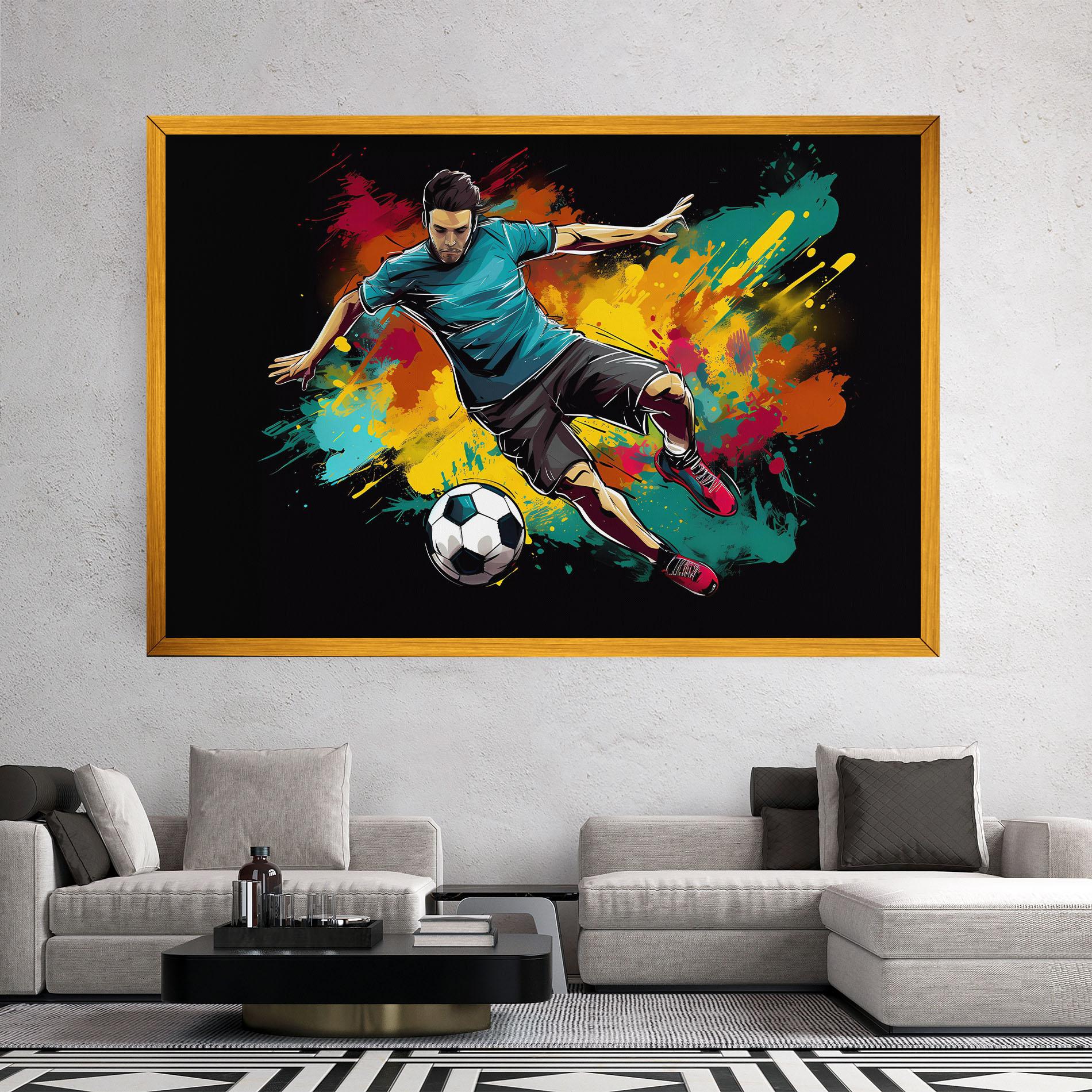 Картина на платно Foot Force mockup 2