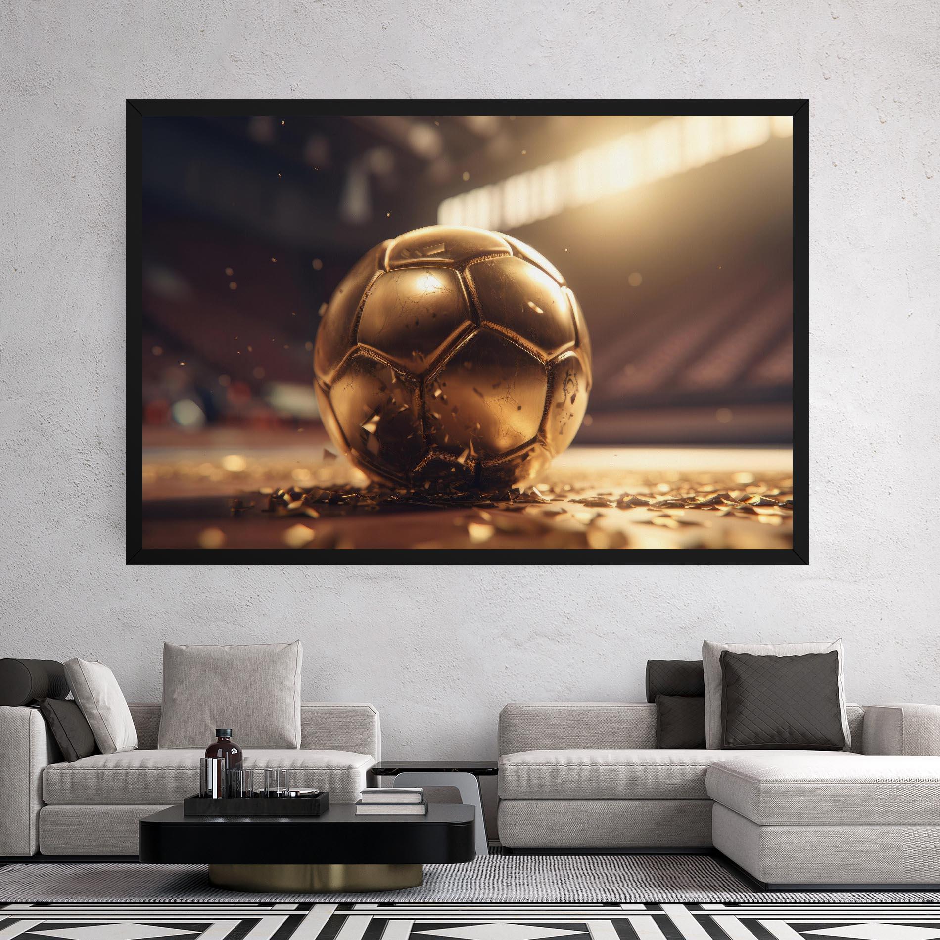 Картина на платно Award For Football mockup 2