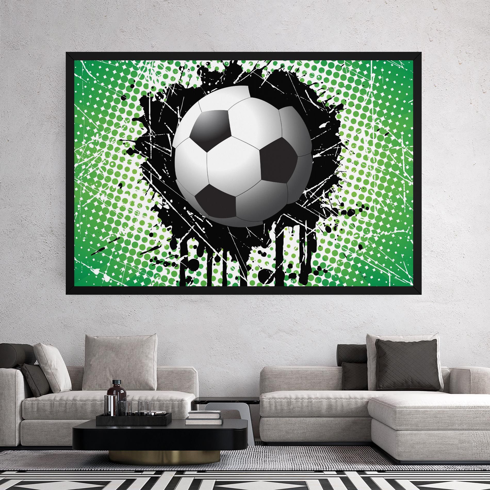 Green Black Football mockup 2