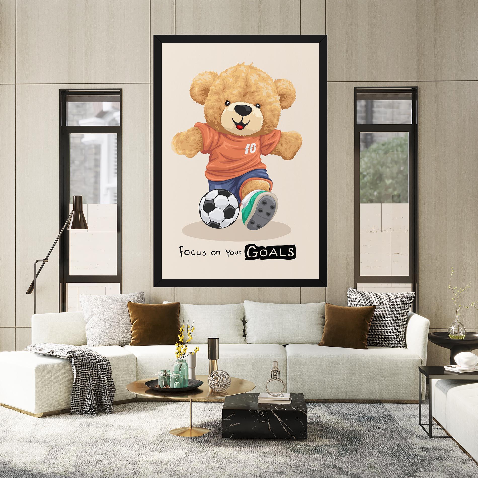 Картина на платно Goals Focus mockup 2