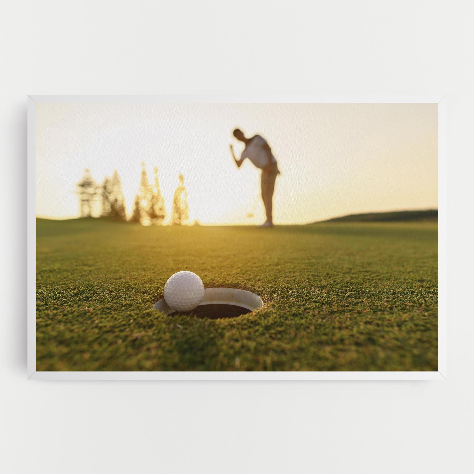 Картина на платно Golfer Concept mockup 0