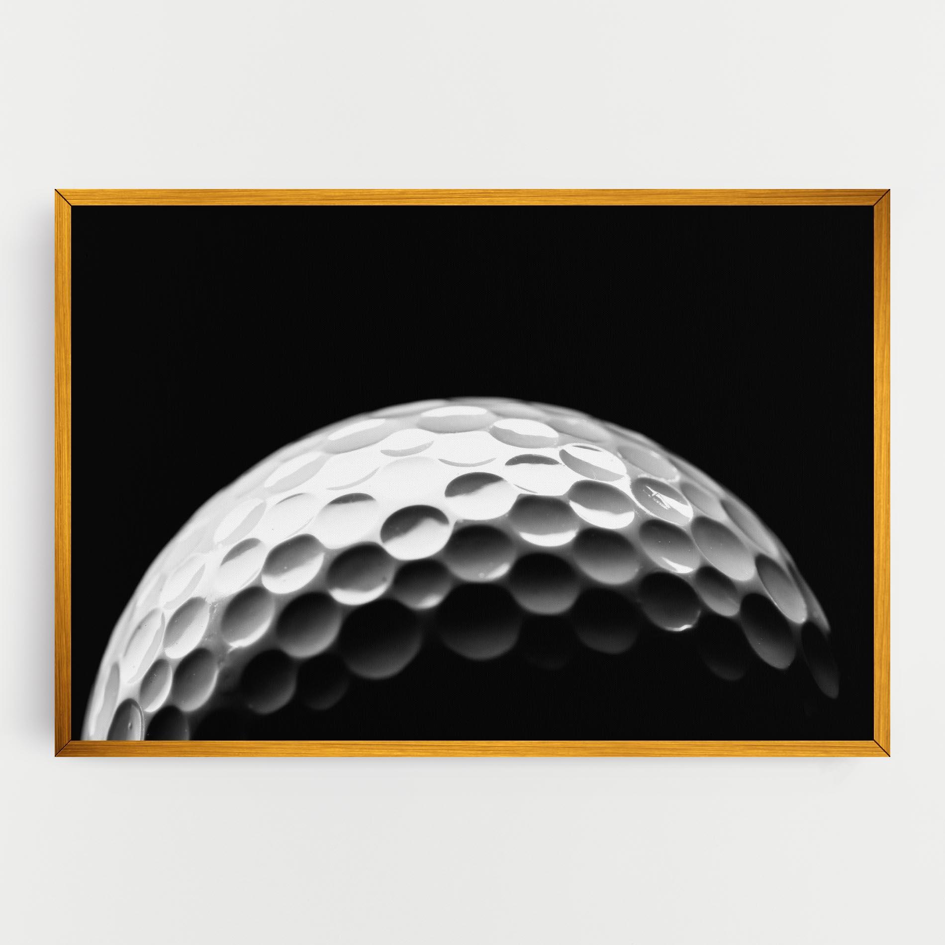 Картина на платно Golf Ball Close Up mockup 0