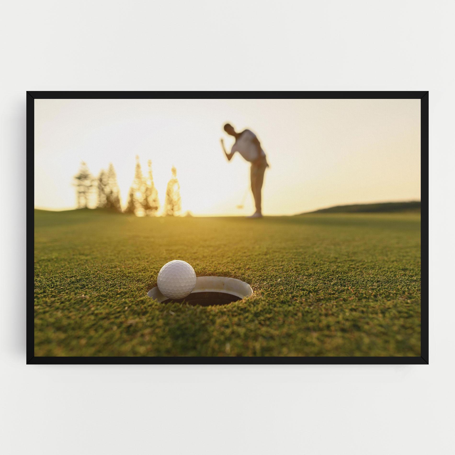 Картина на платно Golfer Concept mockup 0