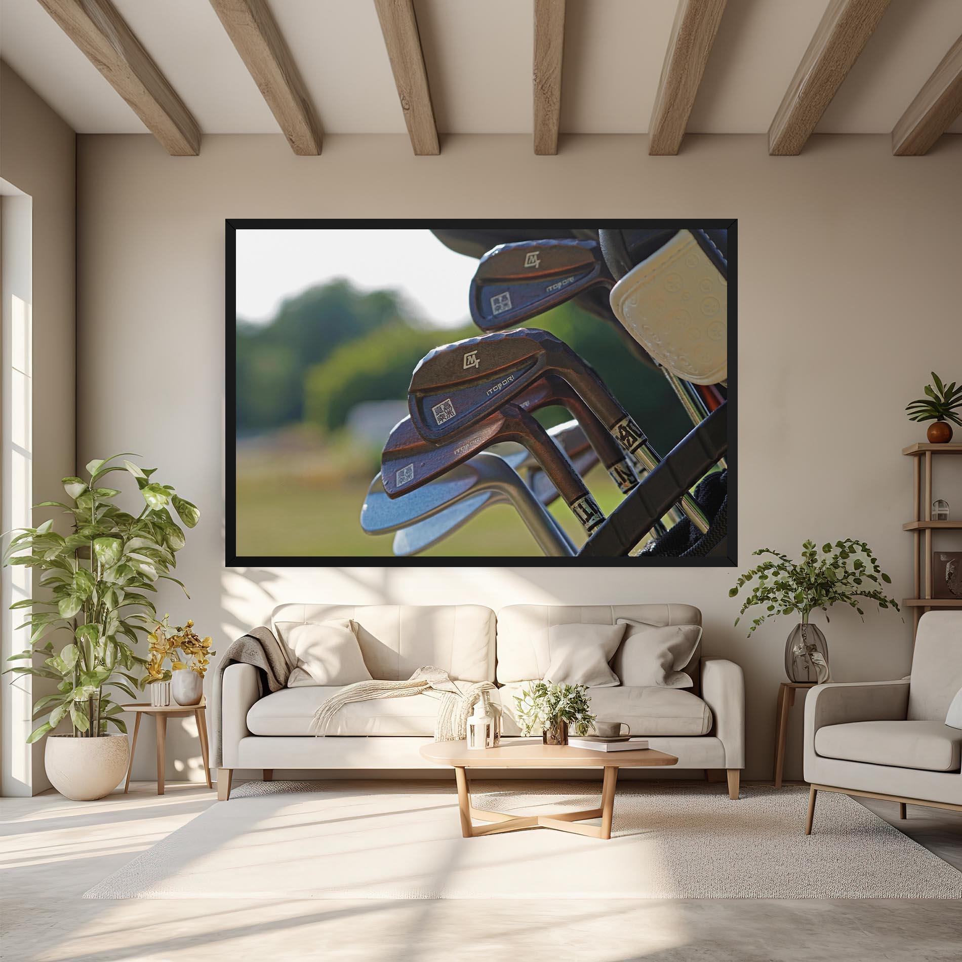 Картина на платно Brown Golf Club mockup 6