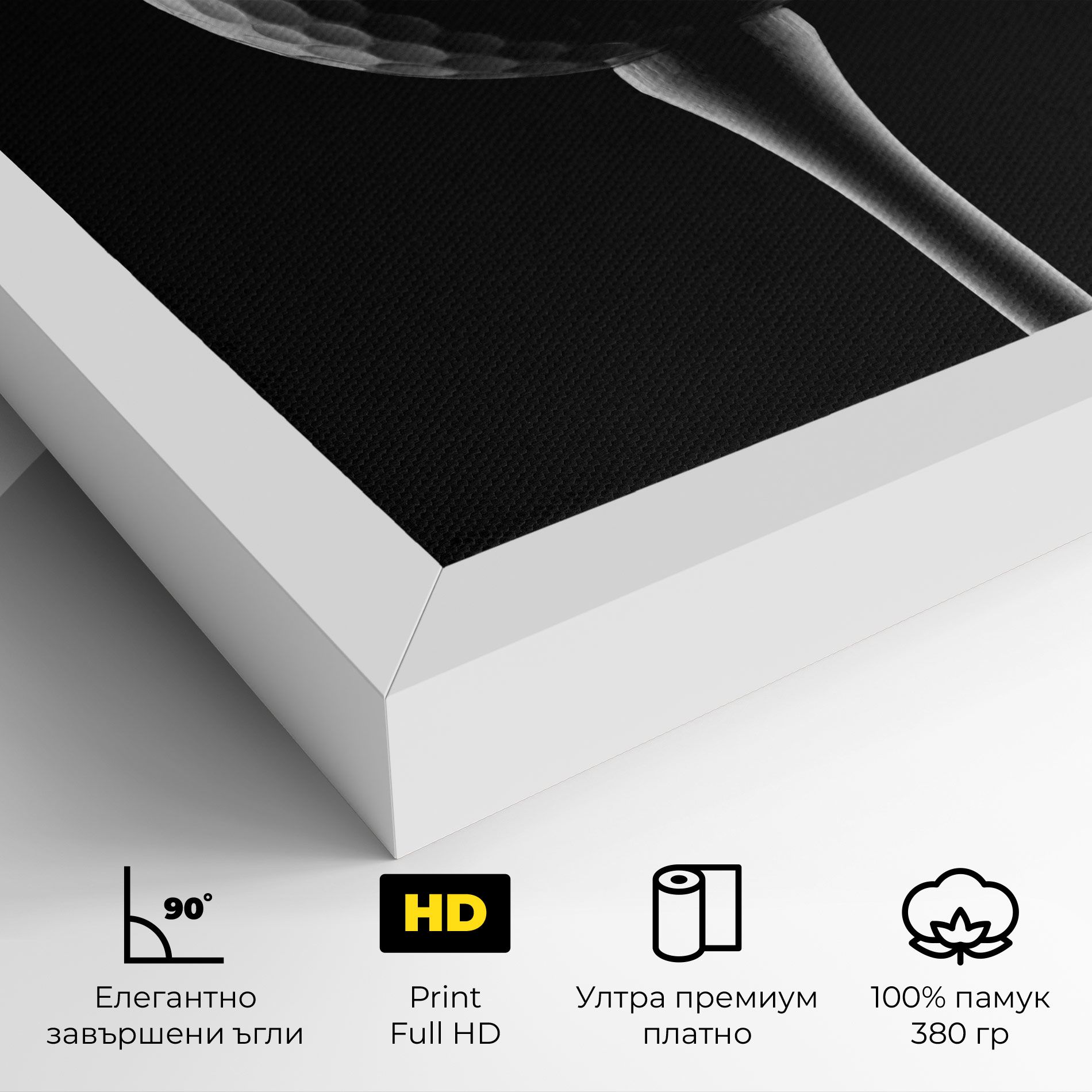 Golf Ball Black mockup 4